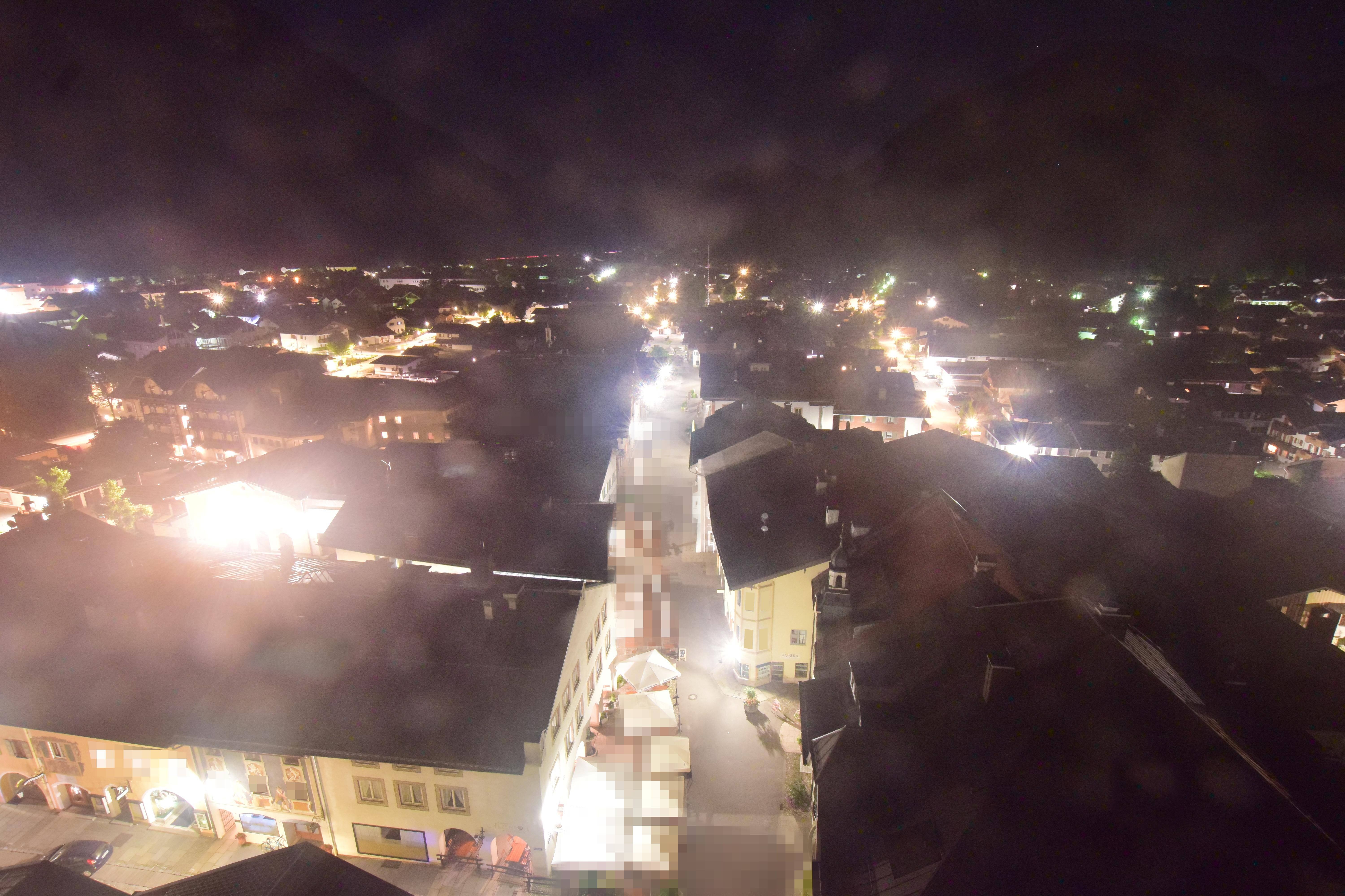 Archiv Foto Webcam Karwendel Mittenwald - Kirche