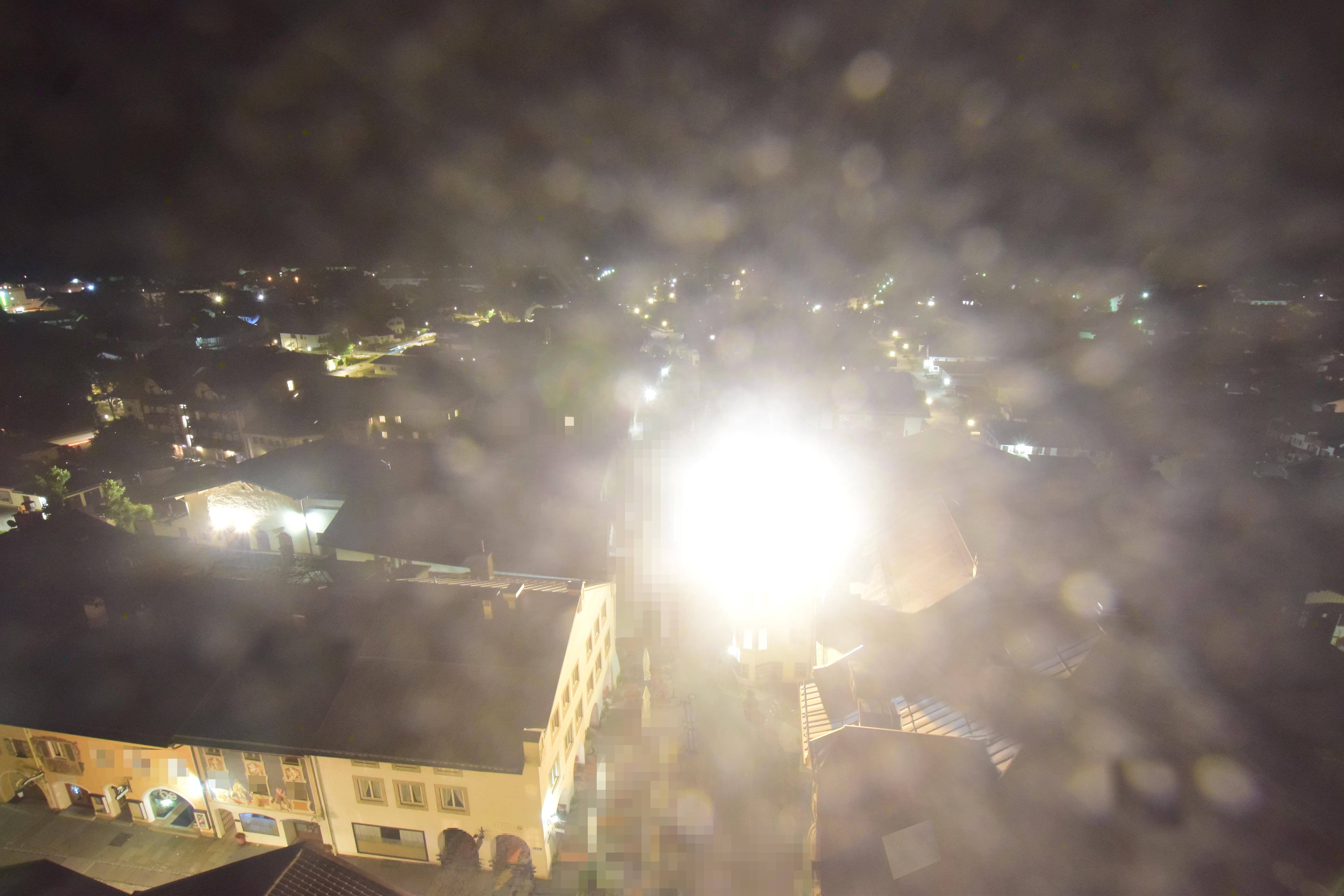 Archiv Foto Webcam Karwendel Mittenwald - Kirche