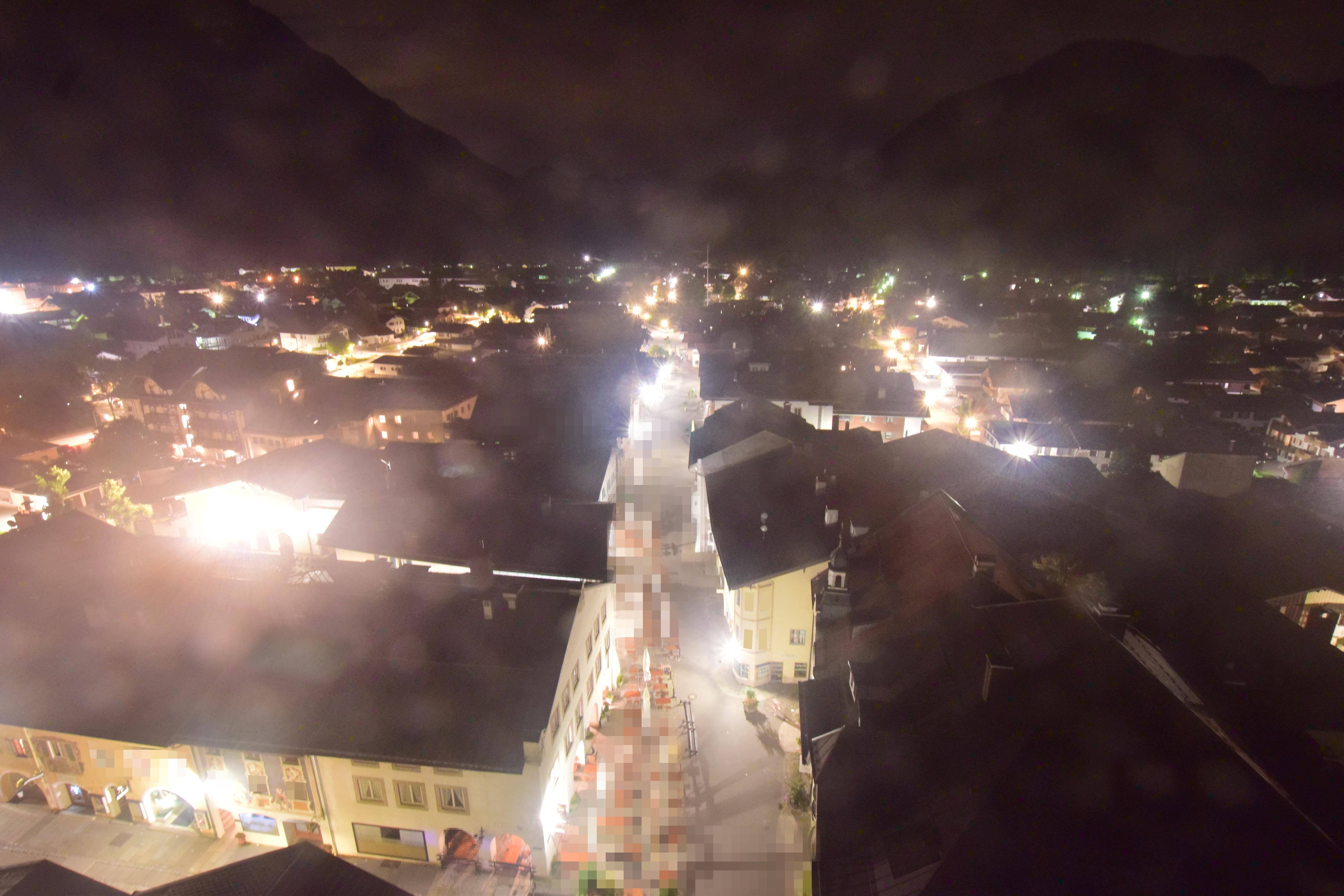 Archiv Foto Webcam Karwendel Mittenwald - Kirche