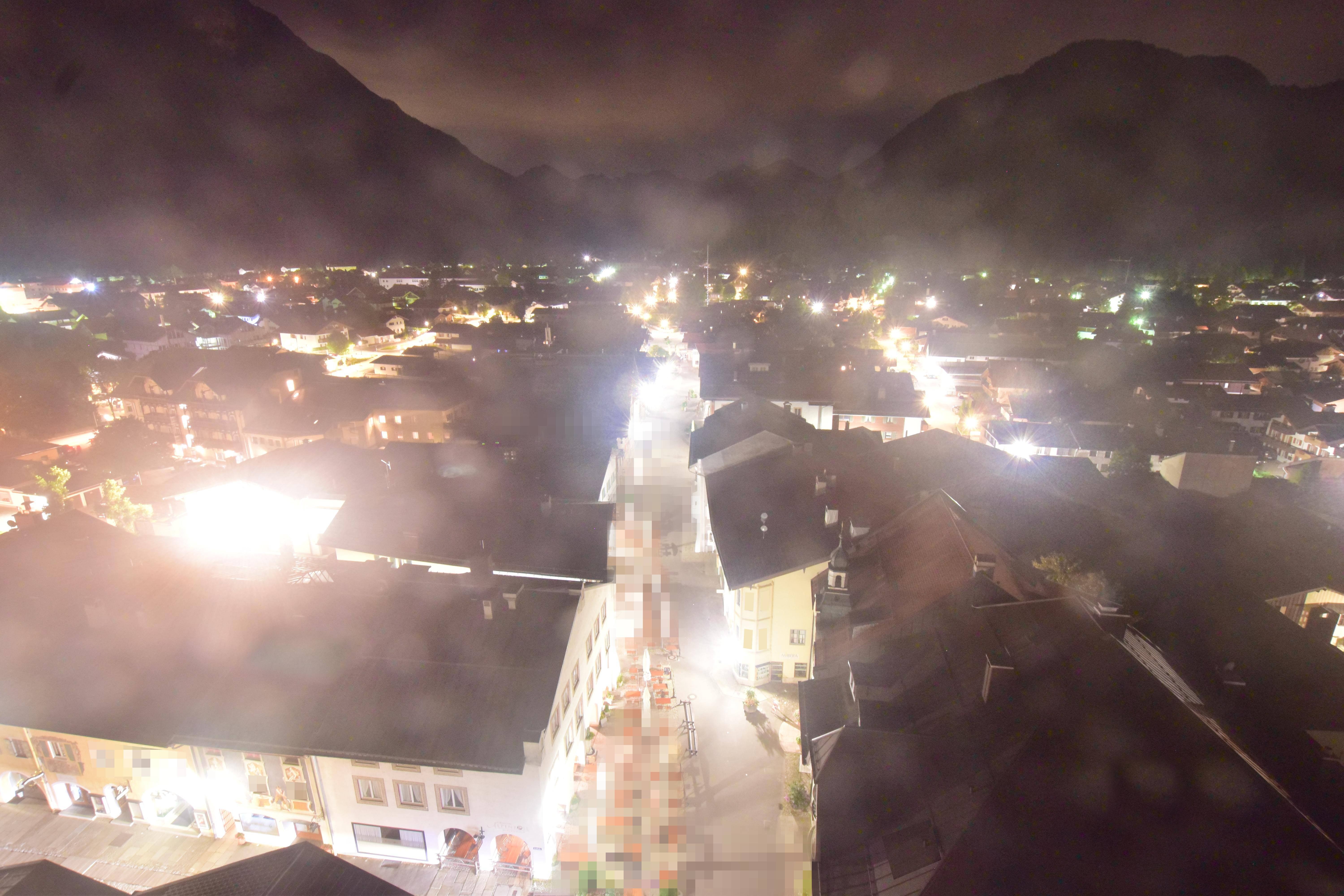 Archiv Foto Webcam Karwendel Mittenwald - Kirche