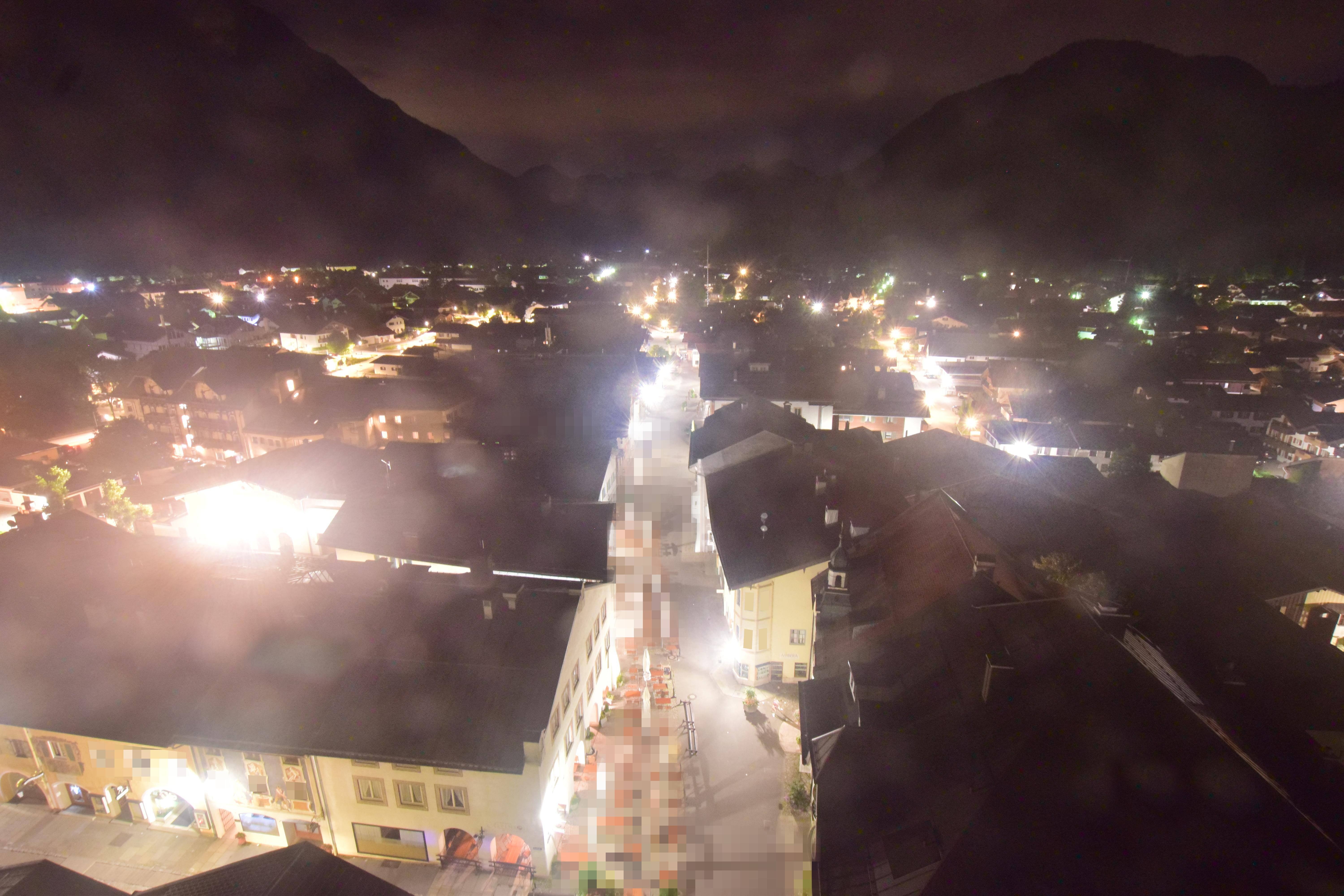 Archiv Foto Webcam Karwendel Mittenwald - Kirche