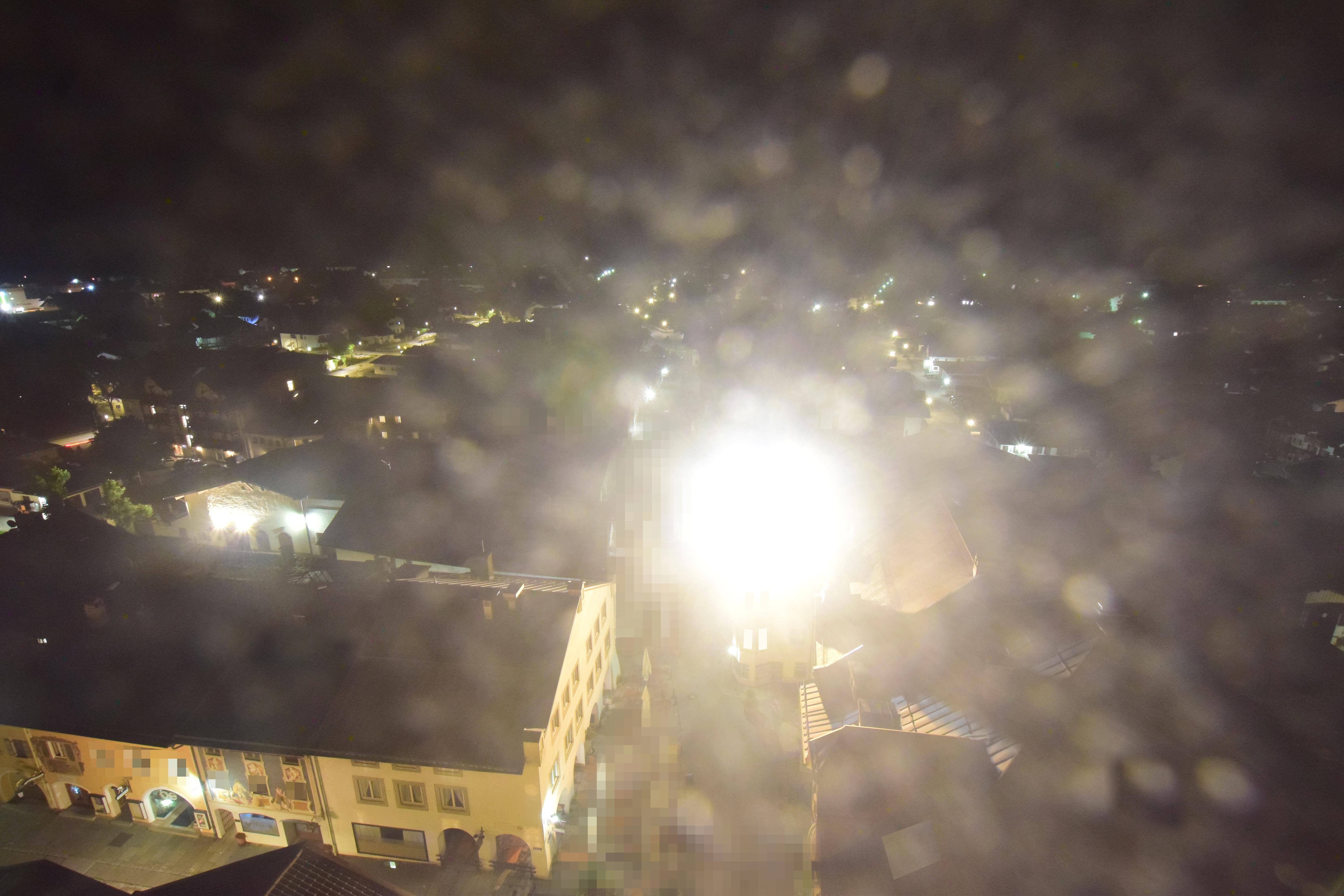 Archiv Foto Webcam Karwendel Mittenwald - Kirche