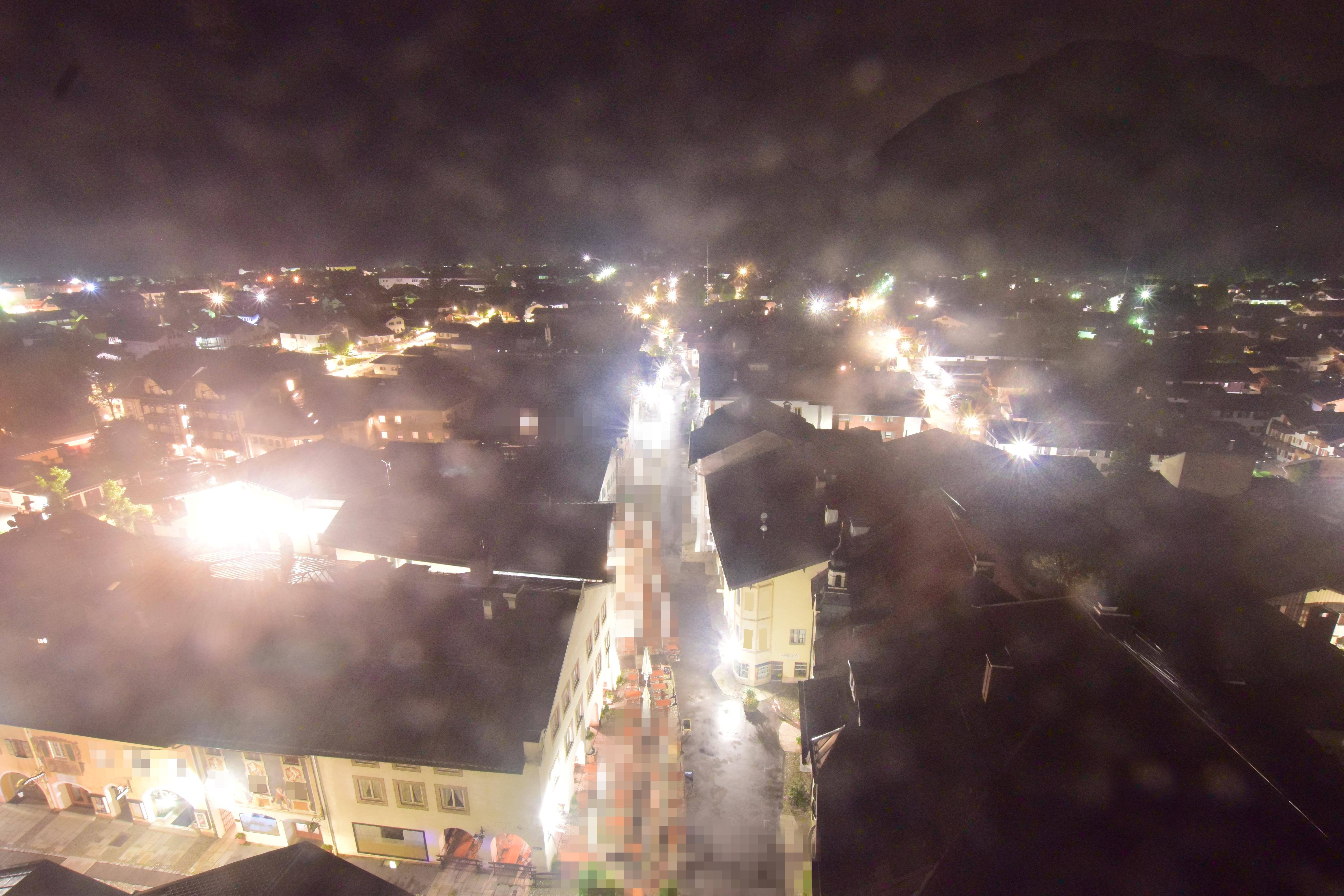 Archiv Foto Webcam Karwendel Mittenwald - Kirche