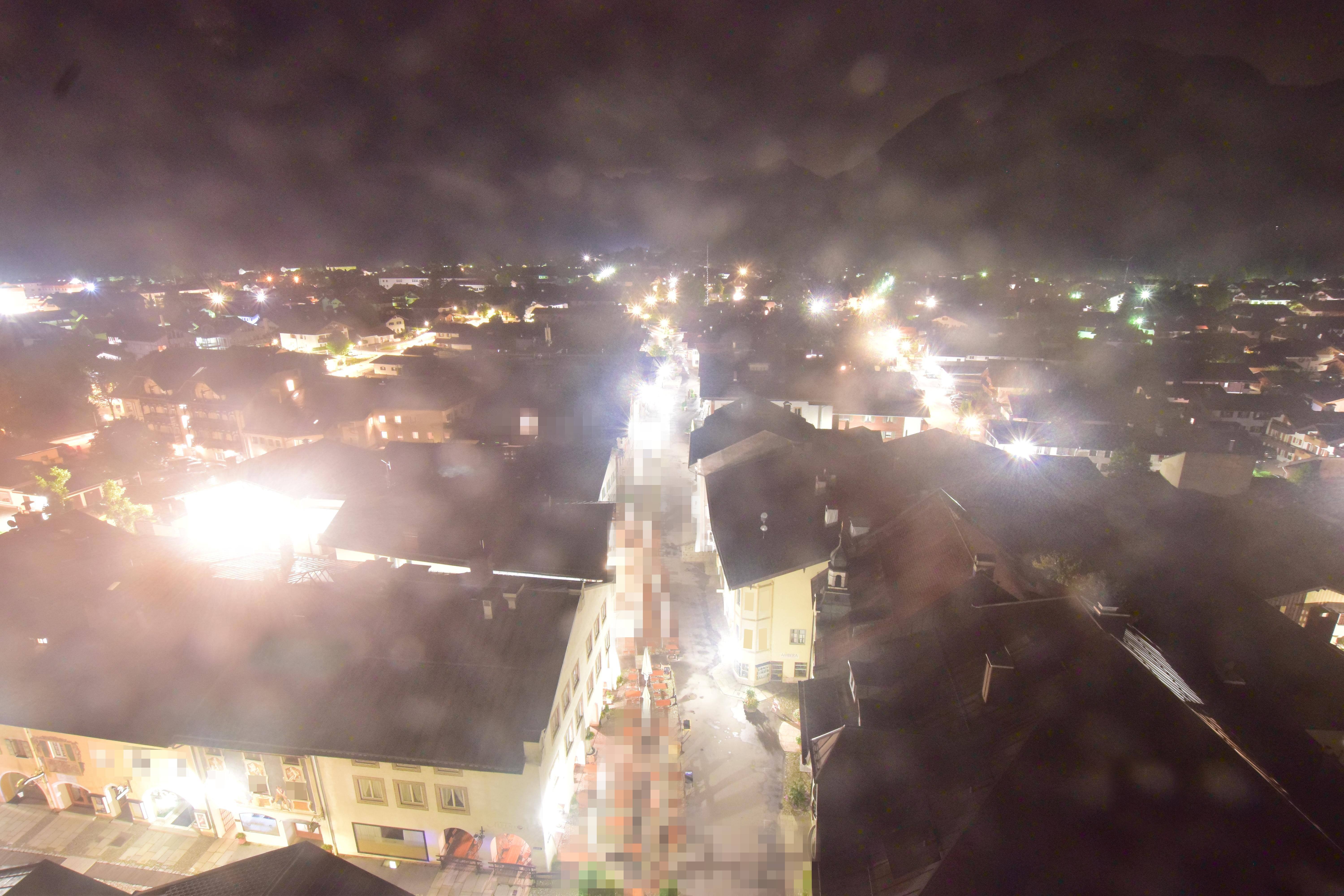 Archiv Foto Webcam Karwendel Mittenwald - Kirche