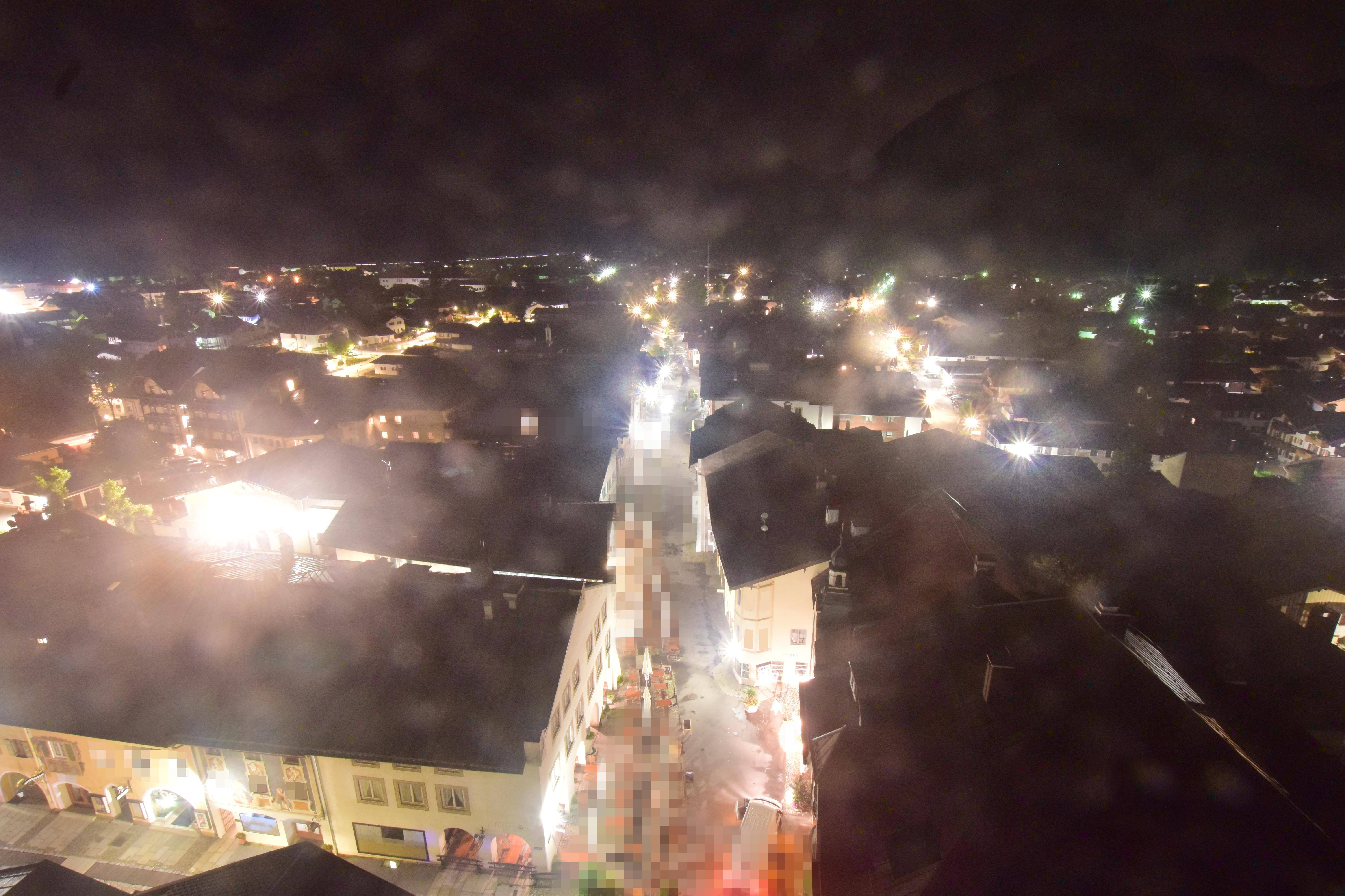 Archiv Foto Webcam Karwendel Mittenwald - Kirche