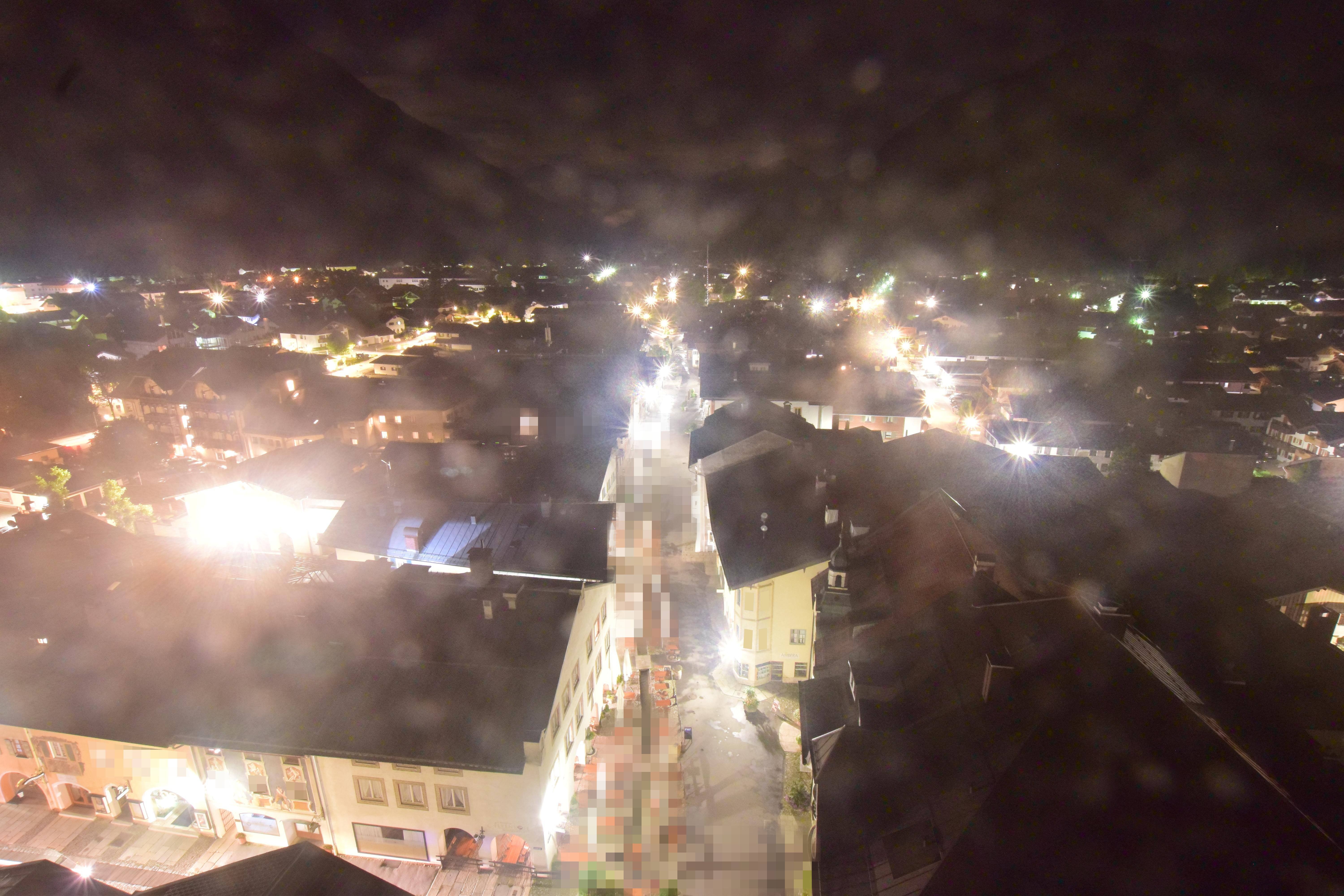 Archiv Foto Webcam Karwendel Mittenwald - Kirche