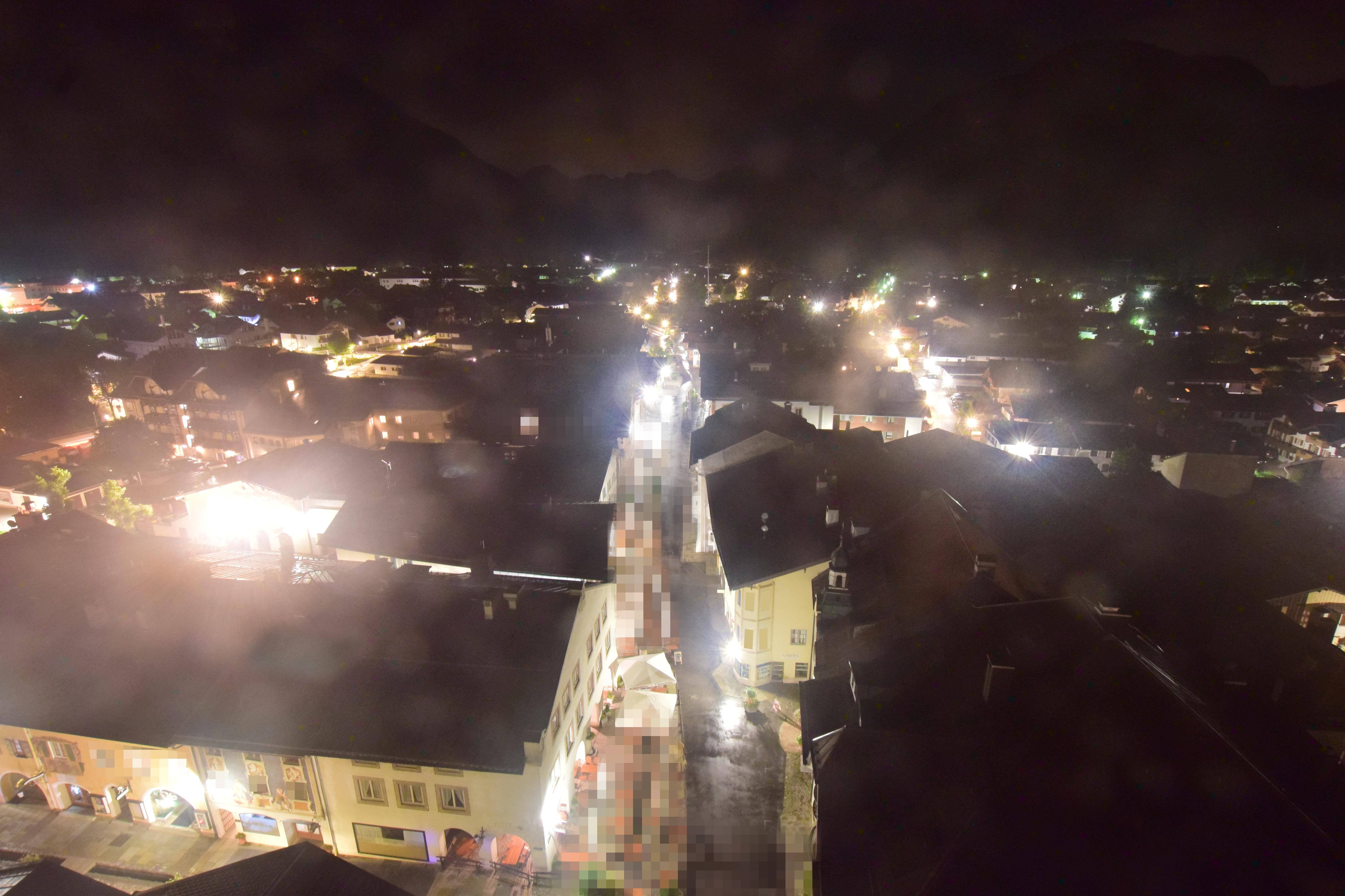 Archiv Foto Webcam Karwendel Mittenwald - Kirche