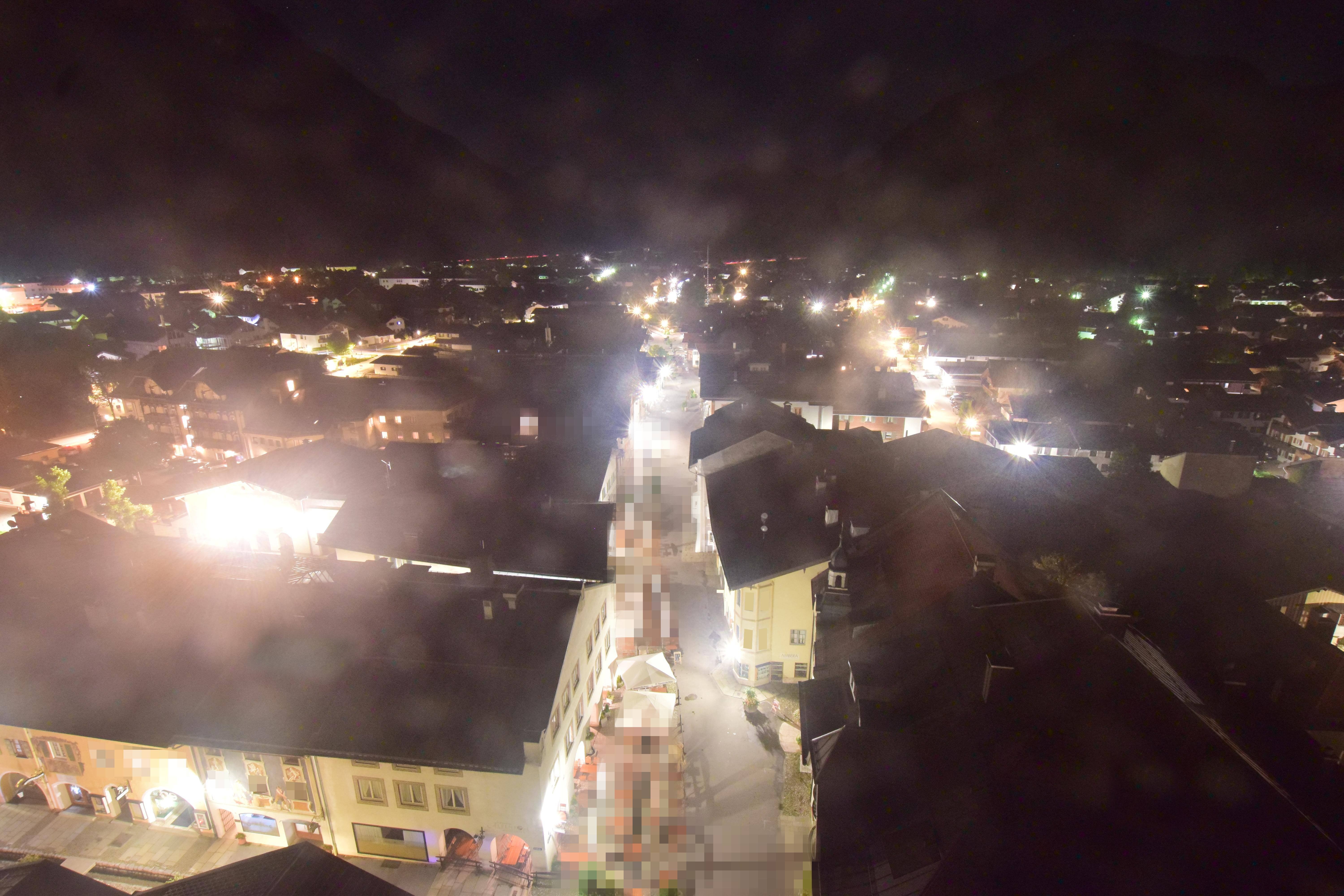 Archiv Foto Webcam Karwendel Mittenwald - Kirche