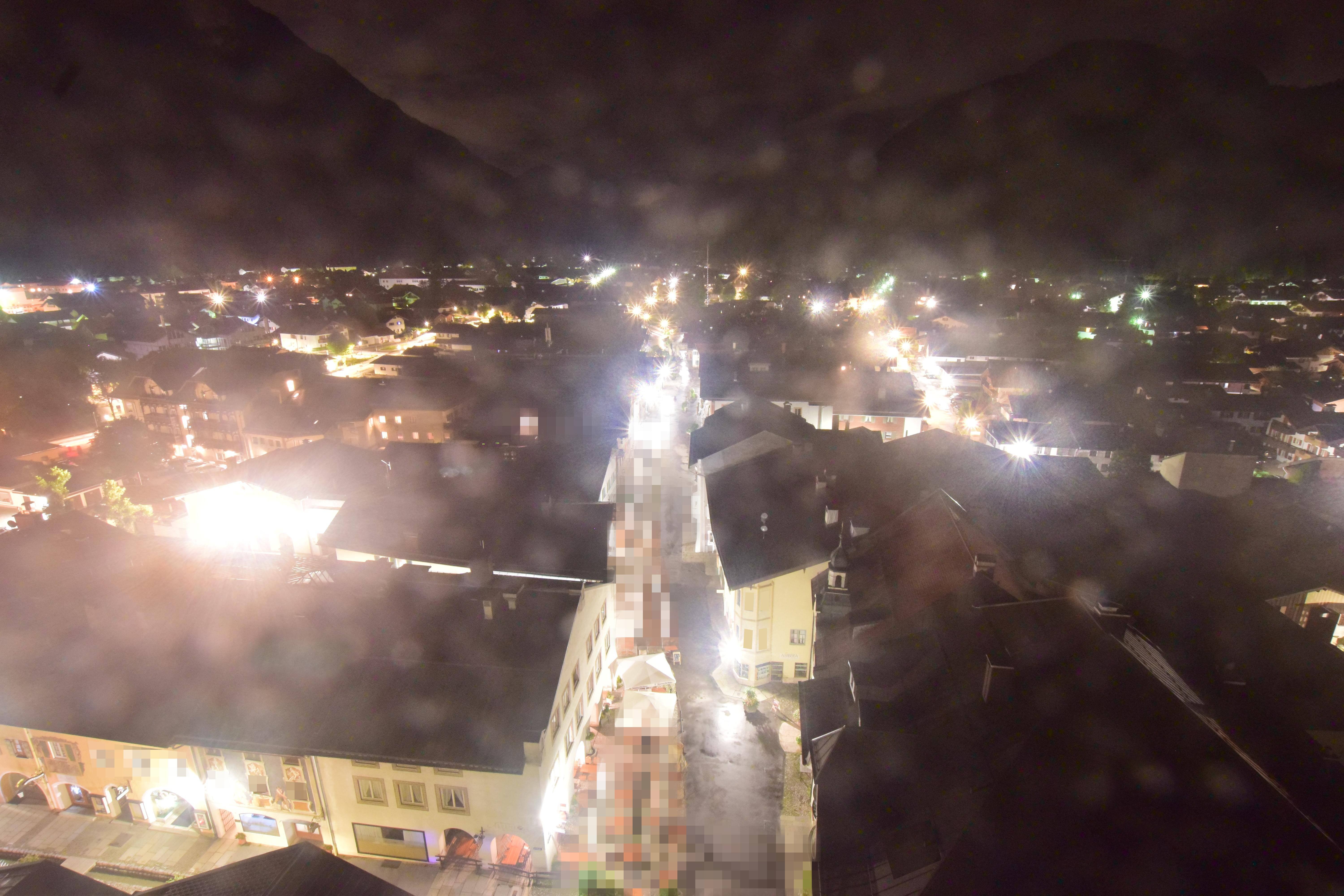 Archiv Foto Webcam Karwendel Mittenwald - Kirche
