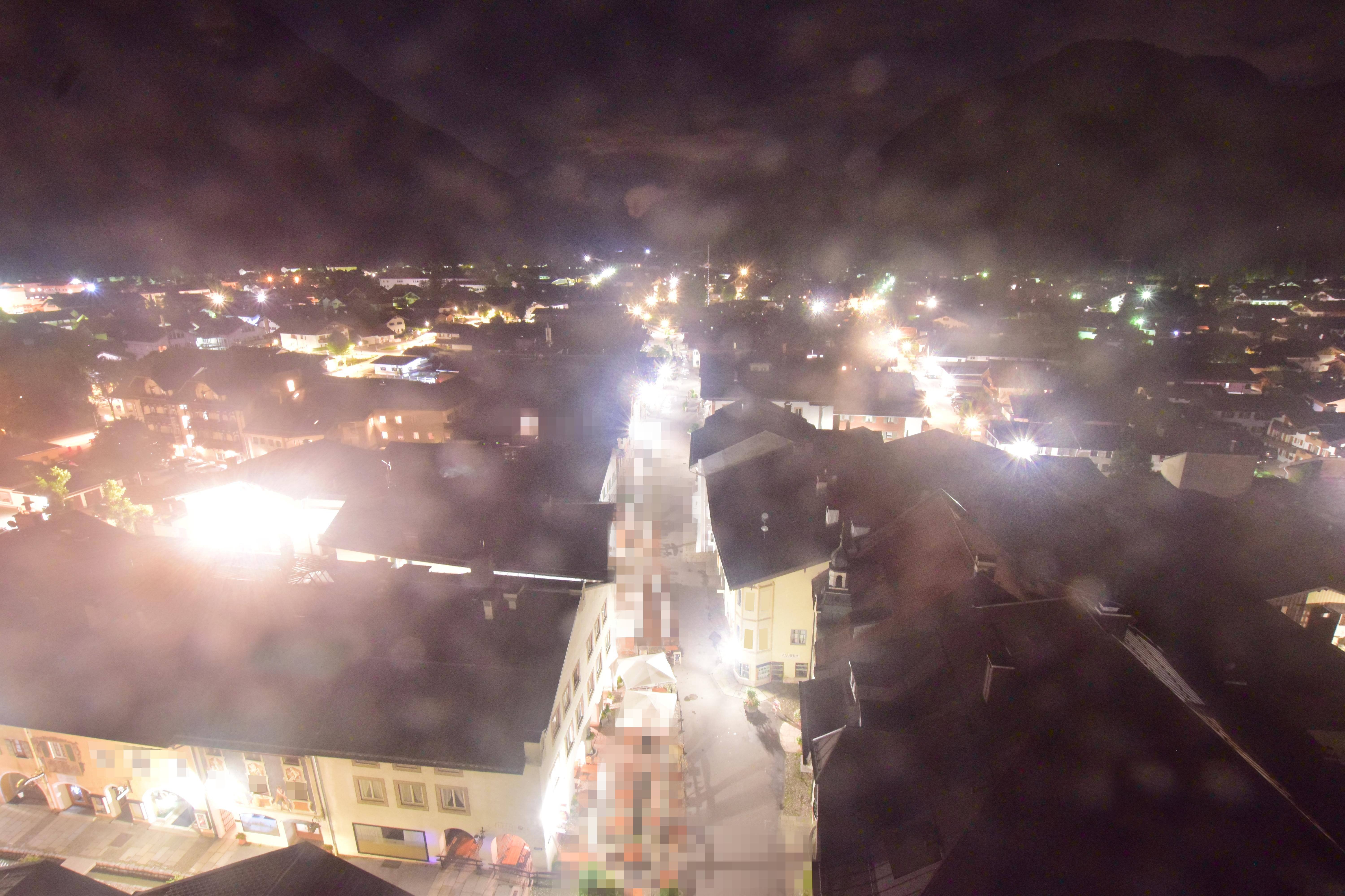 Archiv Foto Webcam Karwendel Mittenwald - Kirche