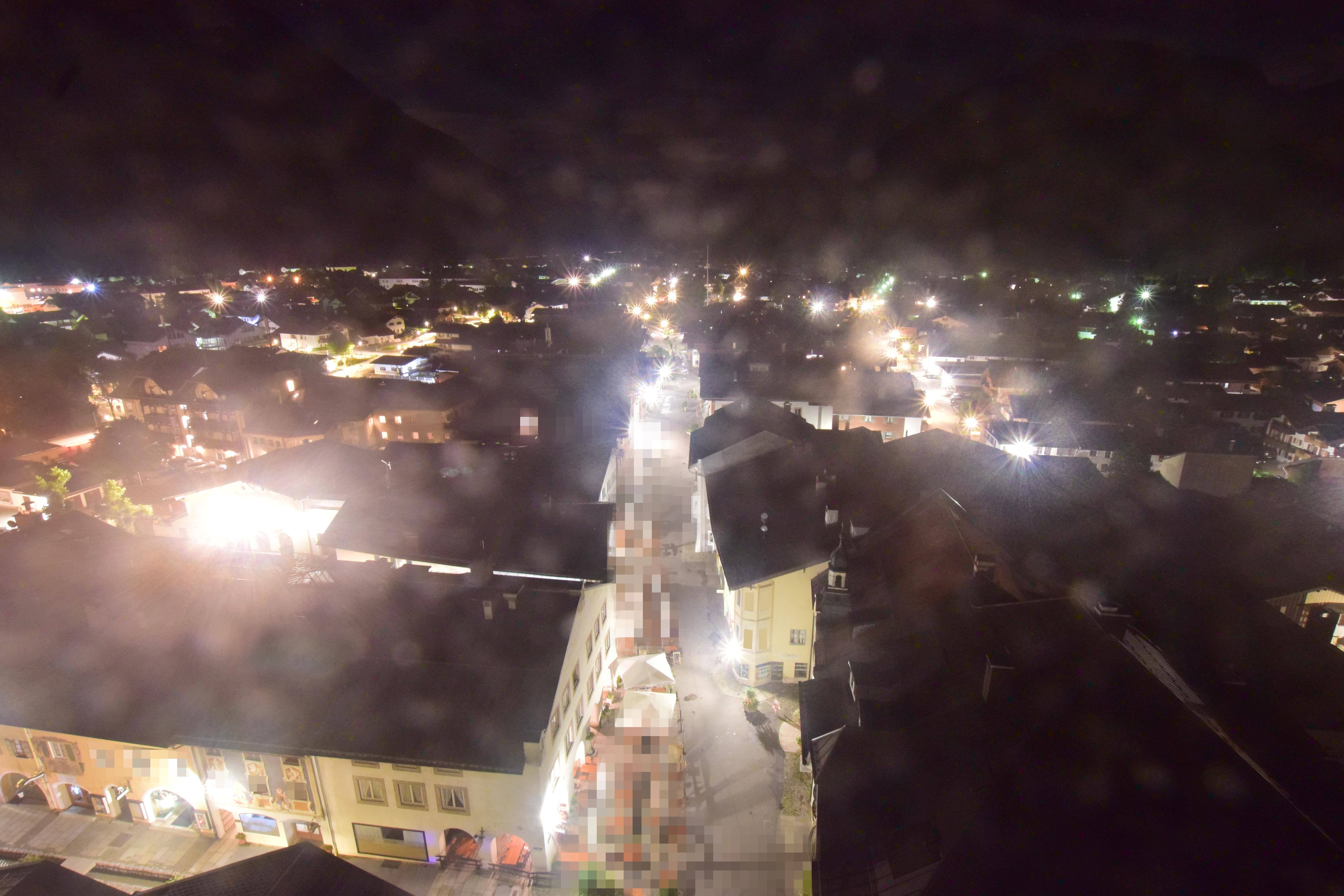 Archiv Foto Webcam Karwendel Mittenwald - Kirche