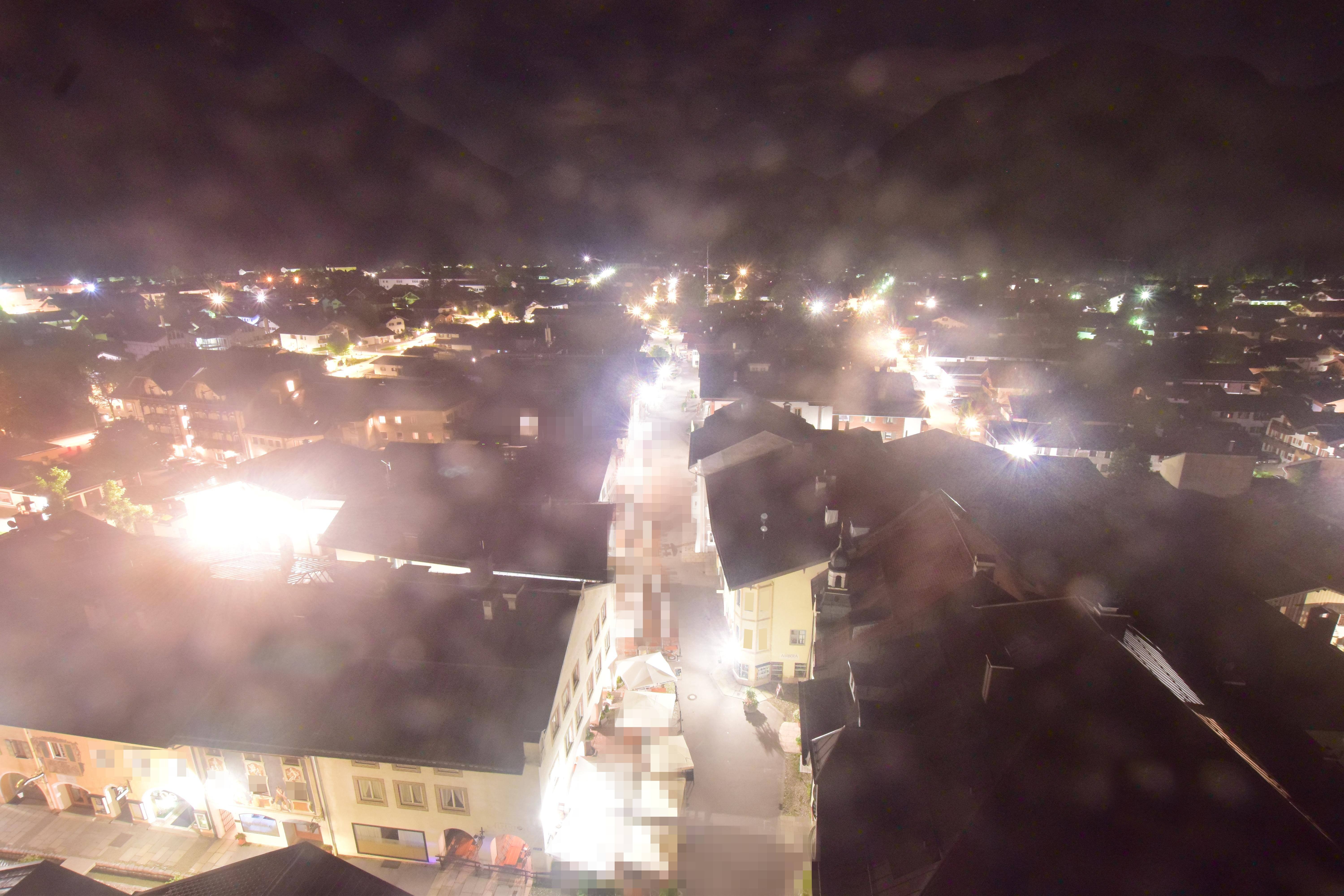 Archiv Foto Webcam Karwendel Mittenwald - Kirche