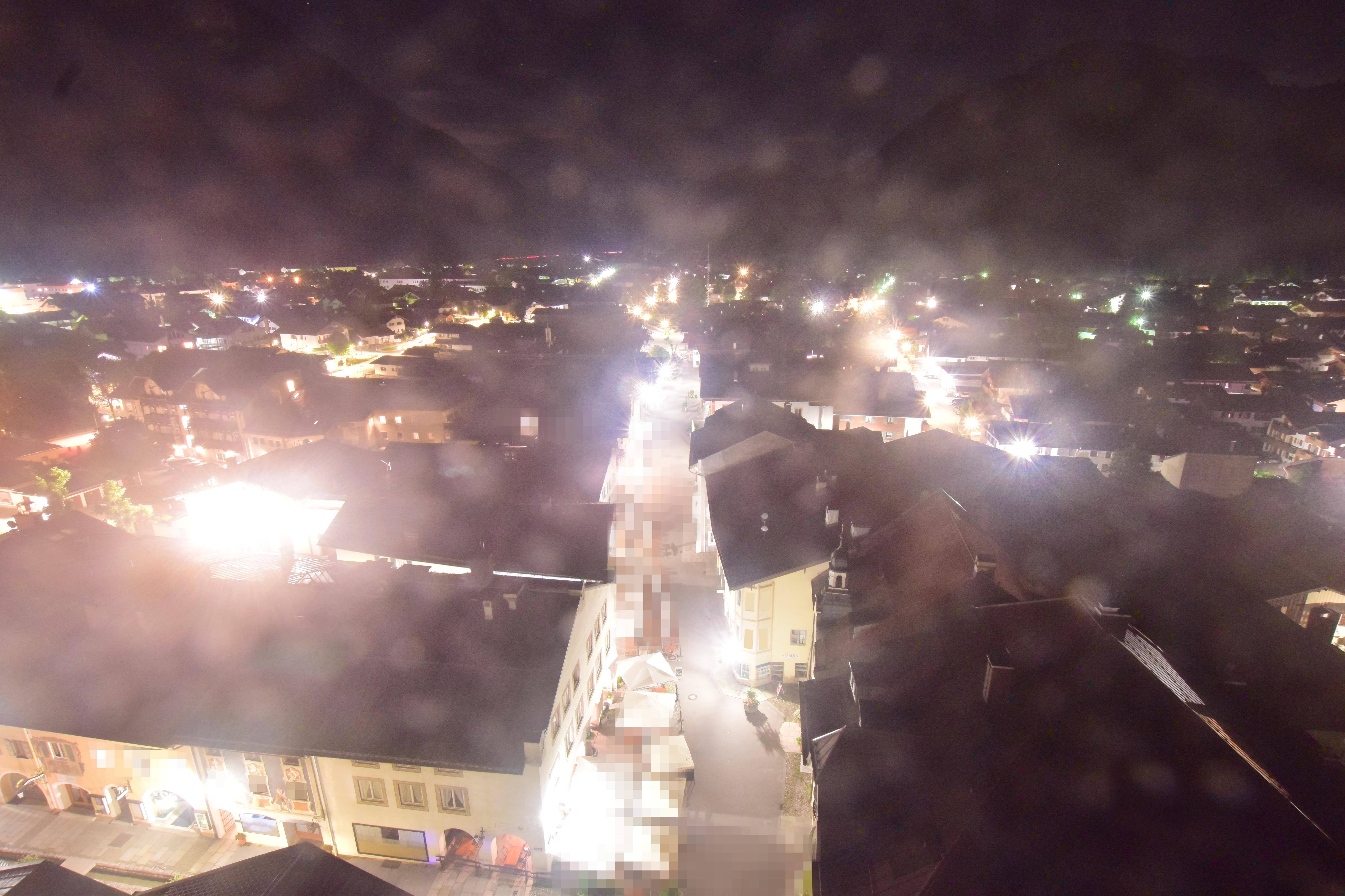 Archiv Foto Webcam Karwendel Mittenwald - Kirche