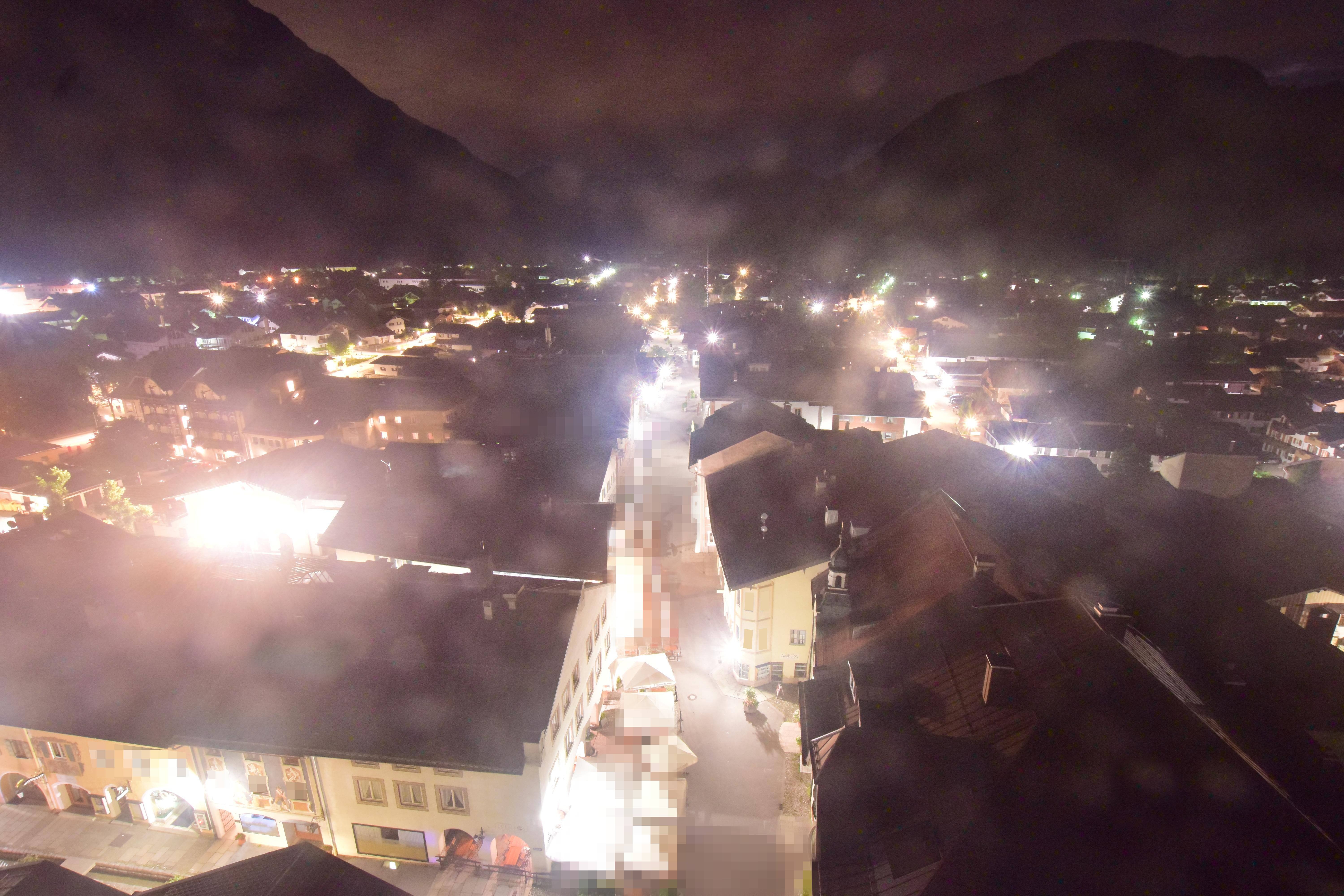 Archiv Foto Webcam Karwendel Mittenwald - Kirche