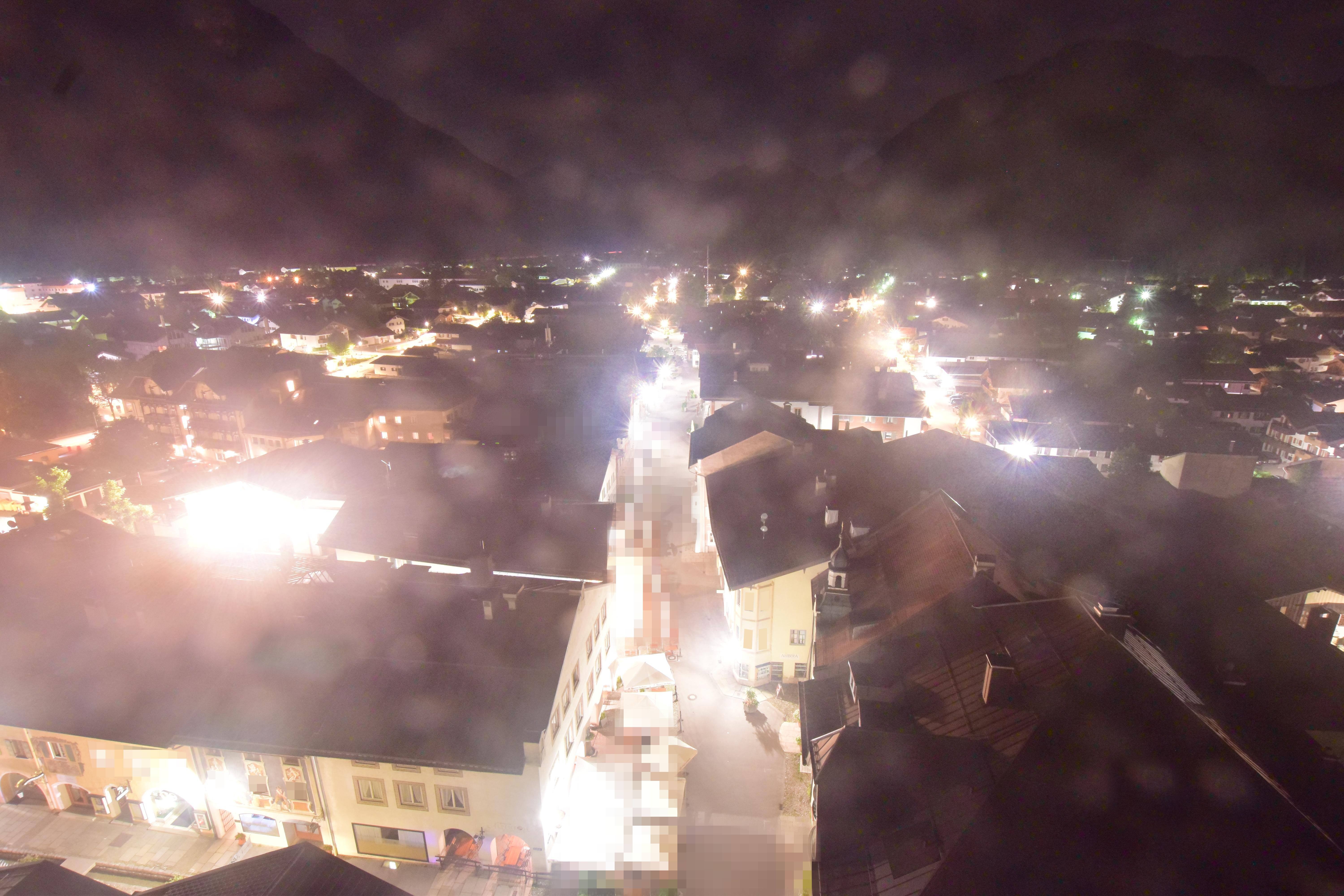 Archiv Foto Webcam Karwendel Mittenwald - Kirche