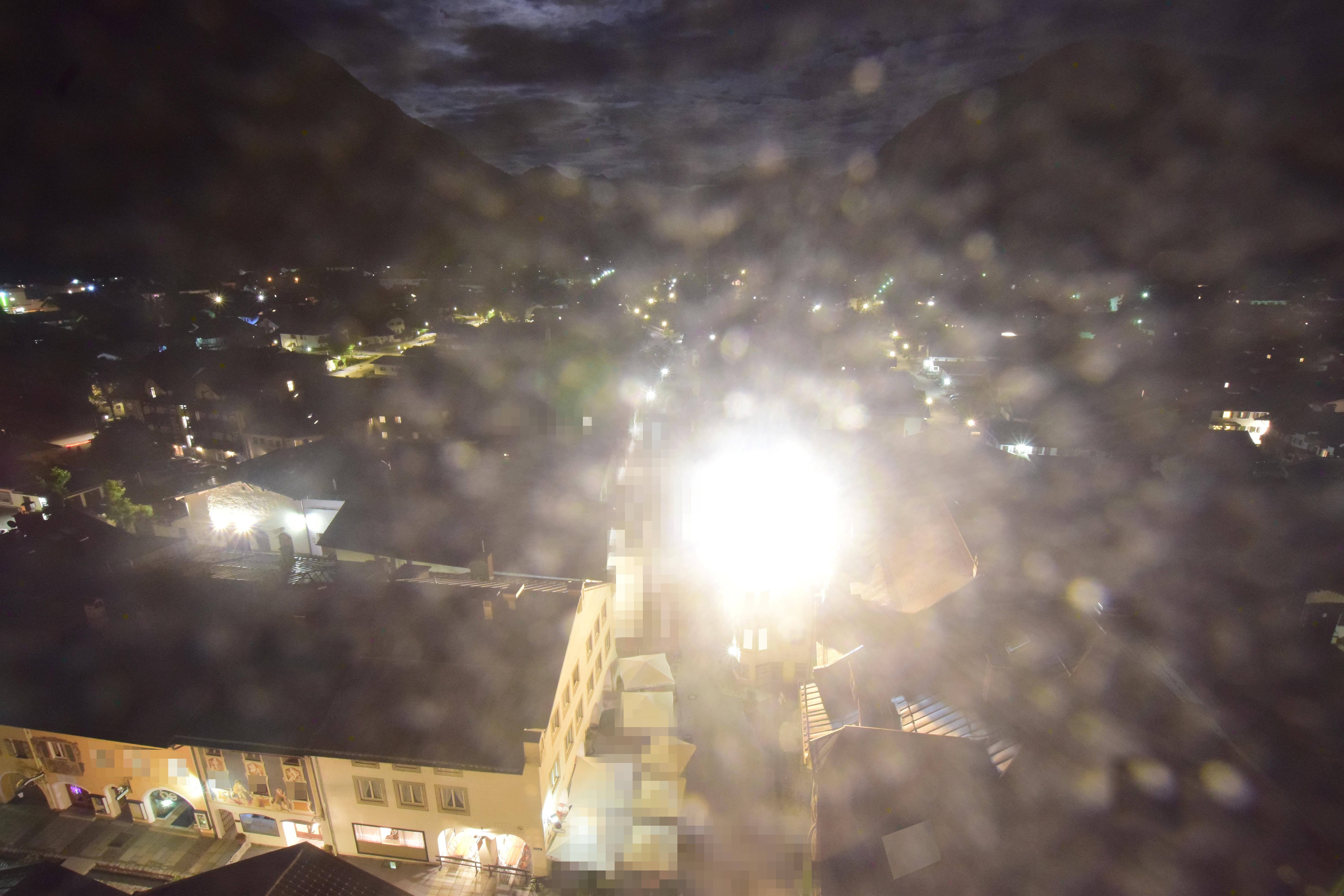 Archiv Foto Webcam Karwendel Mittenwald - Kirche