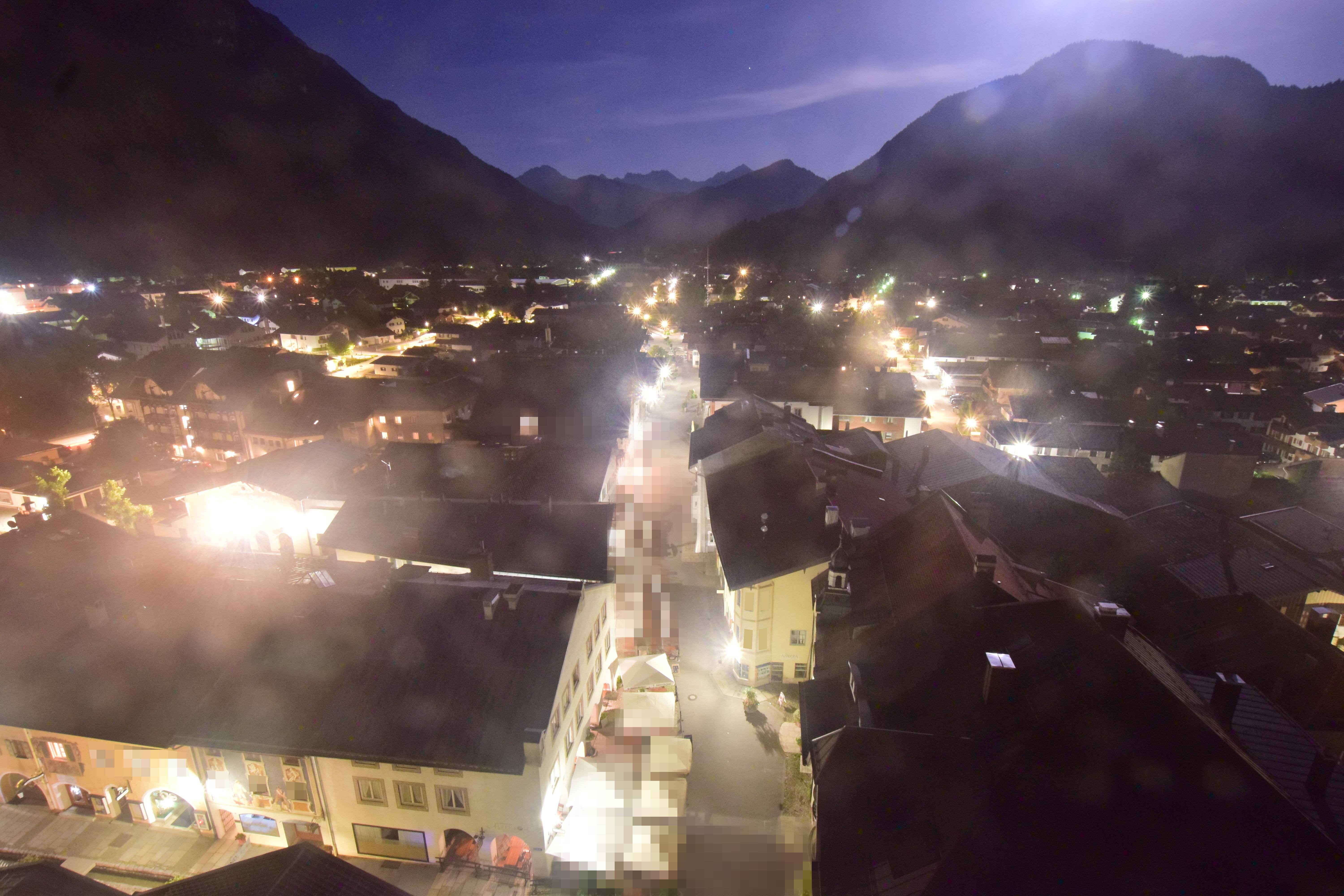 Archiv Foto Webcam Karwendel Mittenwald - Kirche