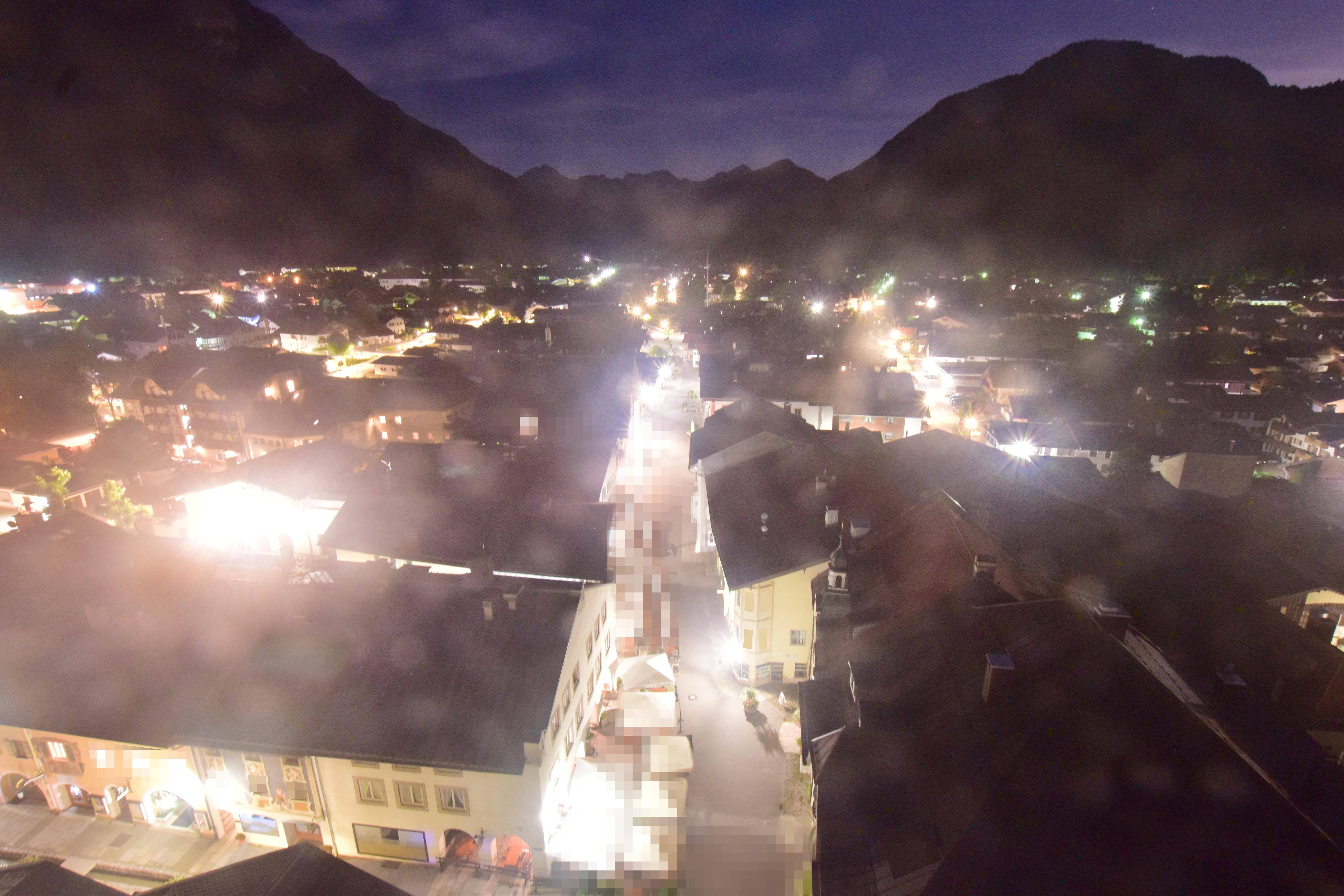 Archiv Foto Webcam Karwendel Mittenwald - Kirche