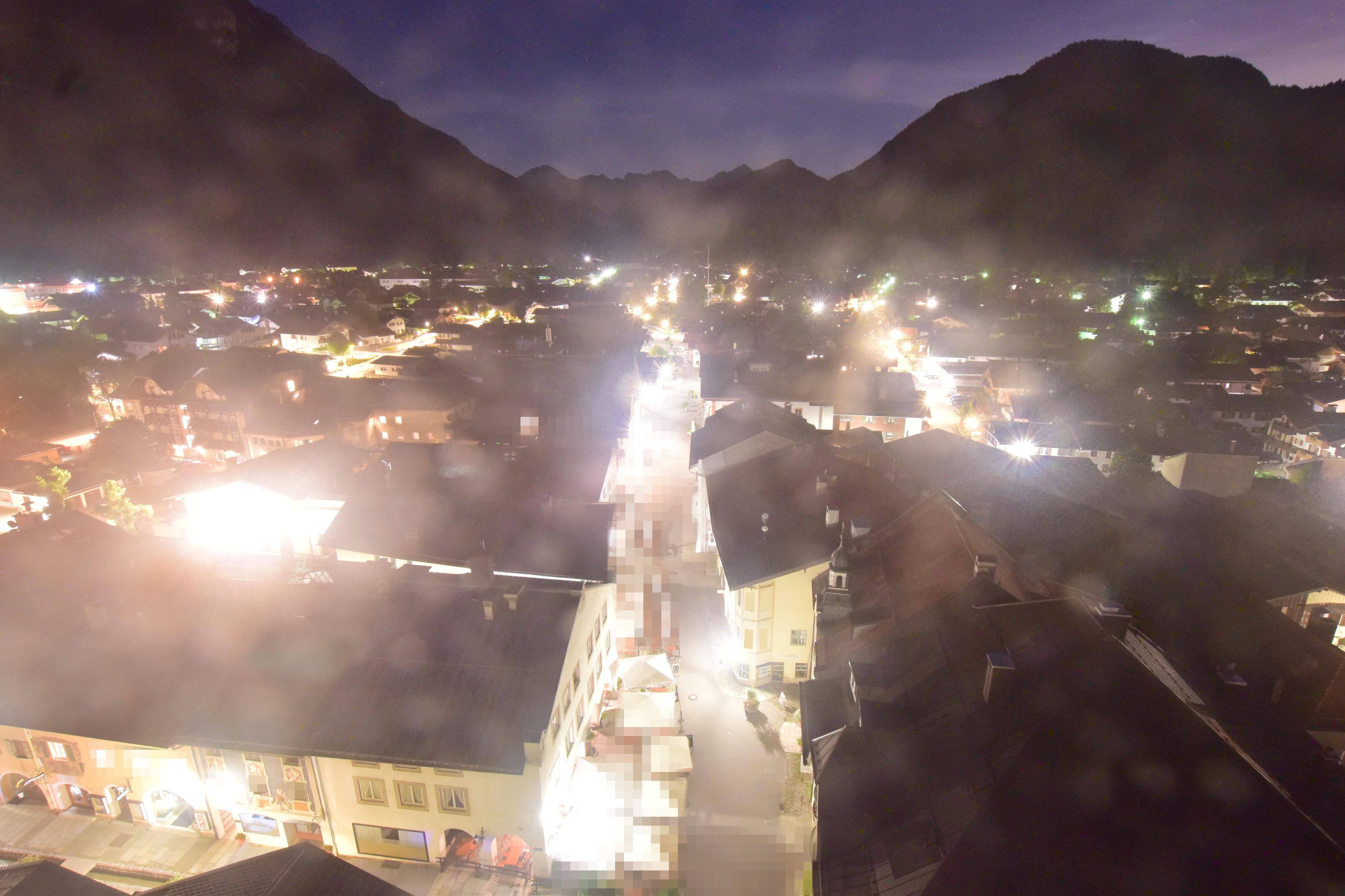 Archiv Foto Webcam Karwendel Mittenwald - Kirche