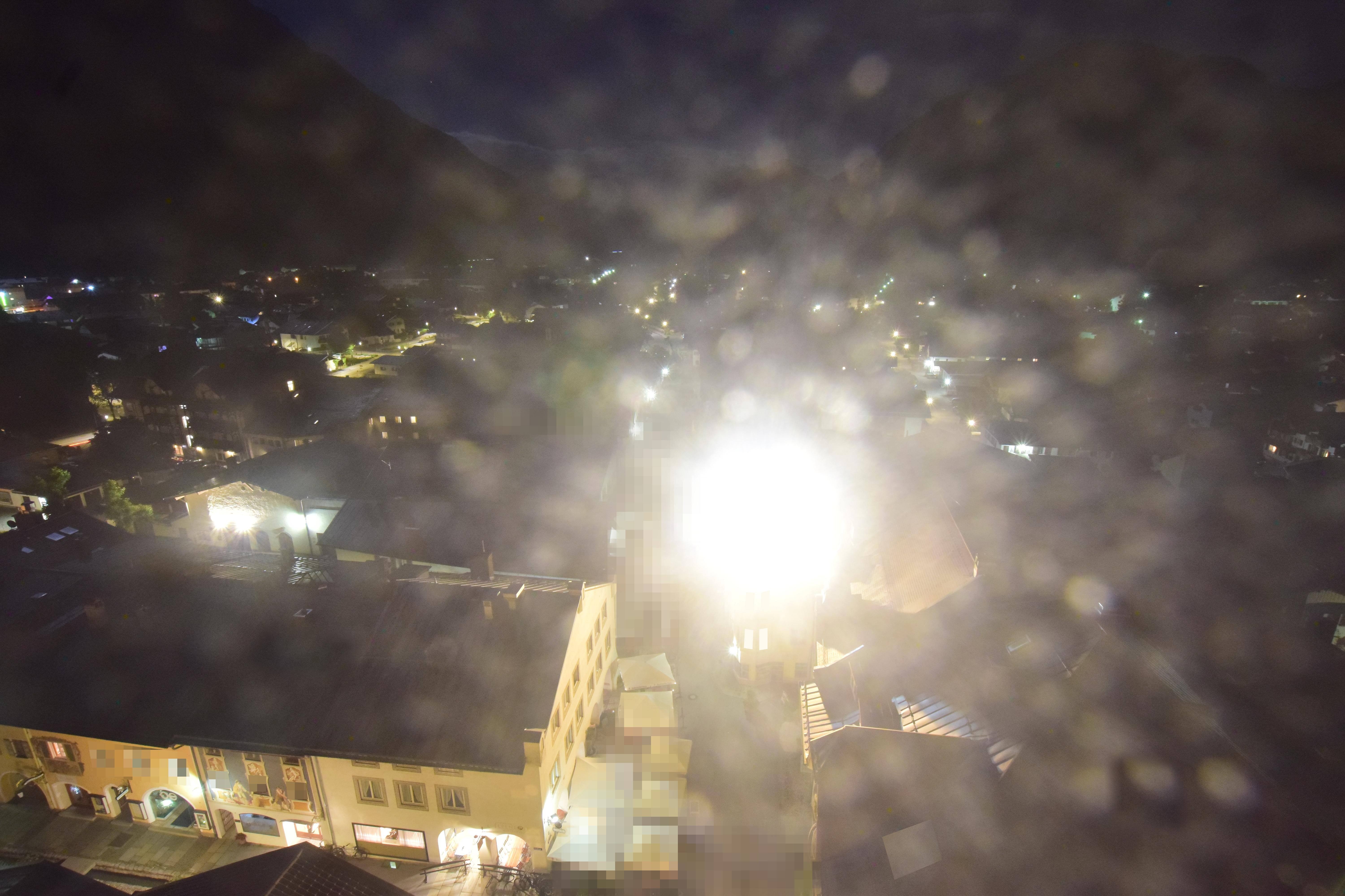 Archived image Webcam Karwendel Mittenwald - Church