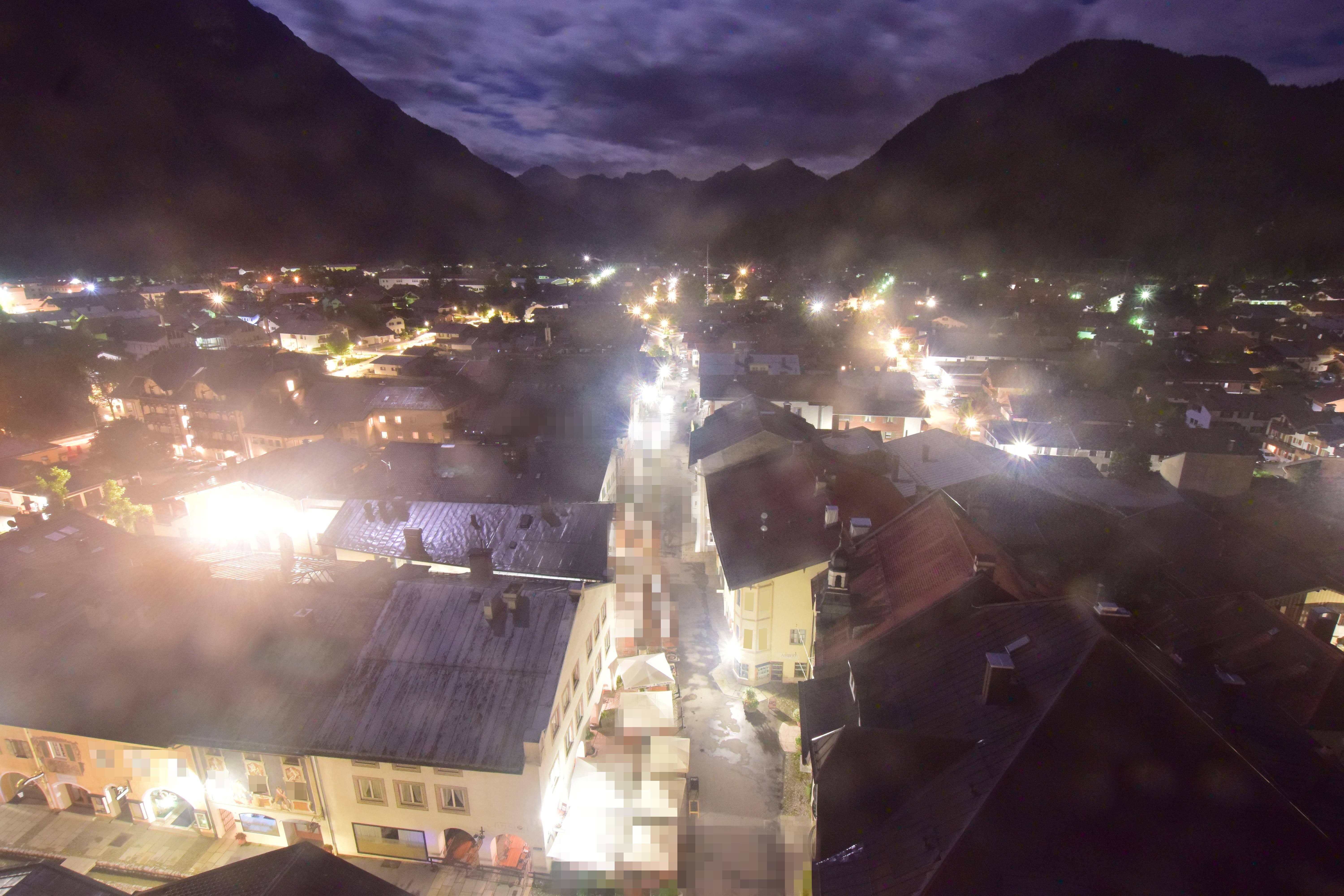 Archiv Foto Webcam Karwendel Mittenwald - Kirche