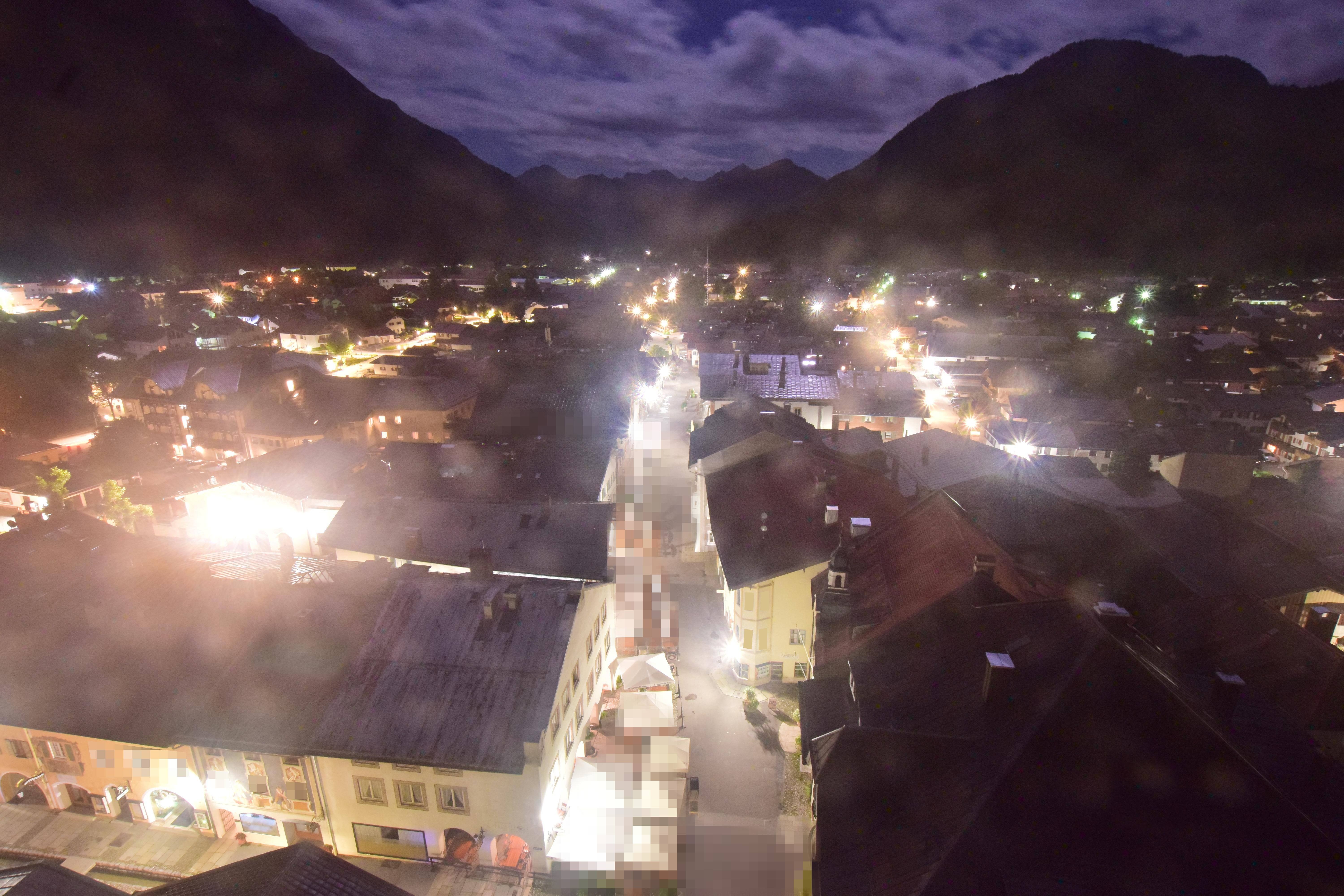 Archiv Foto Webcam Karwendel Mittenwald - Kirche