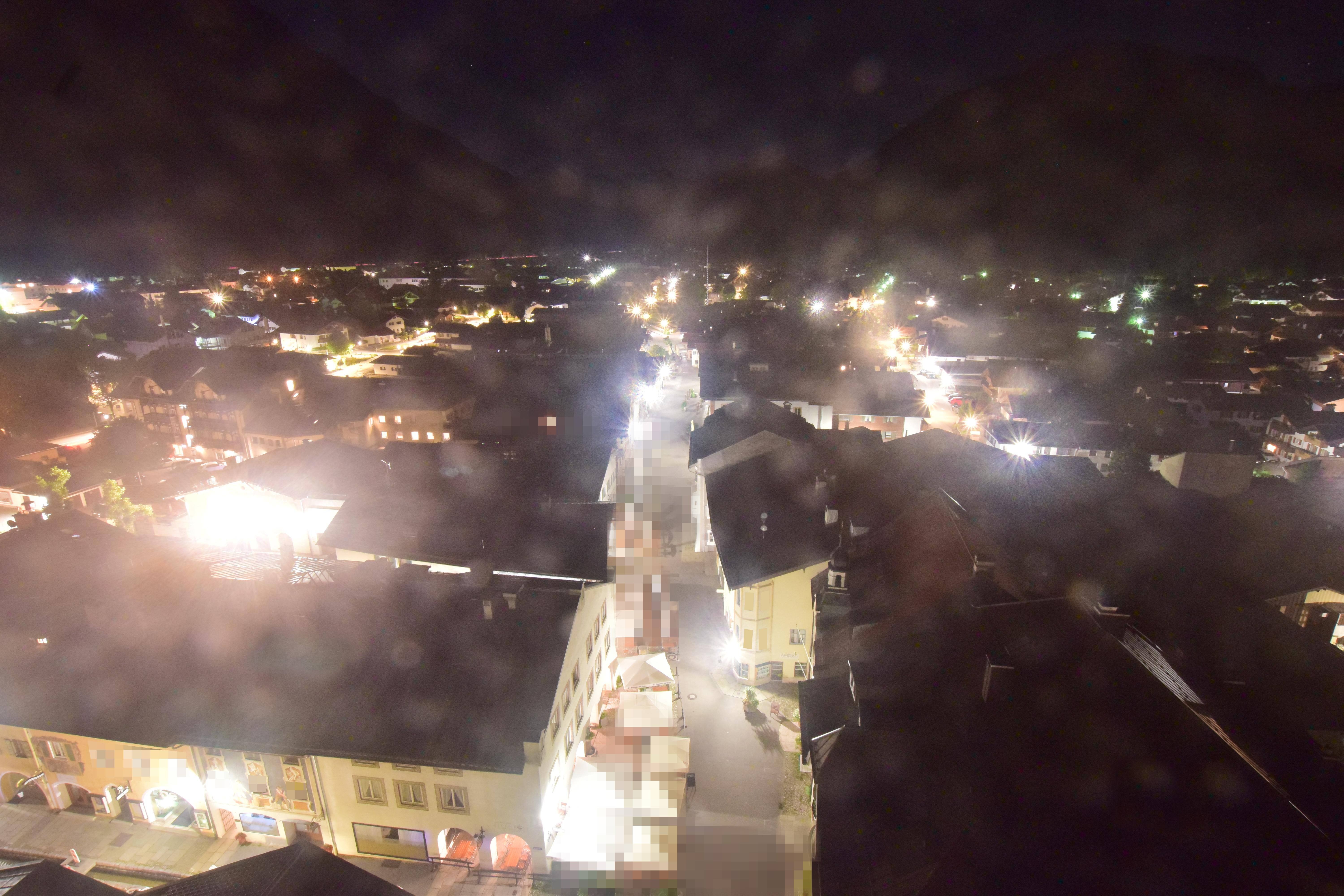 Archiv Foto Webcam Karwendel Mittenwald - Kirche