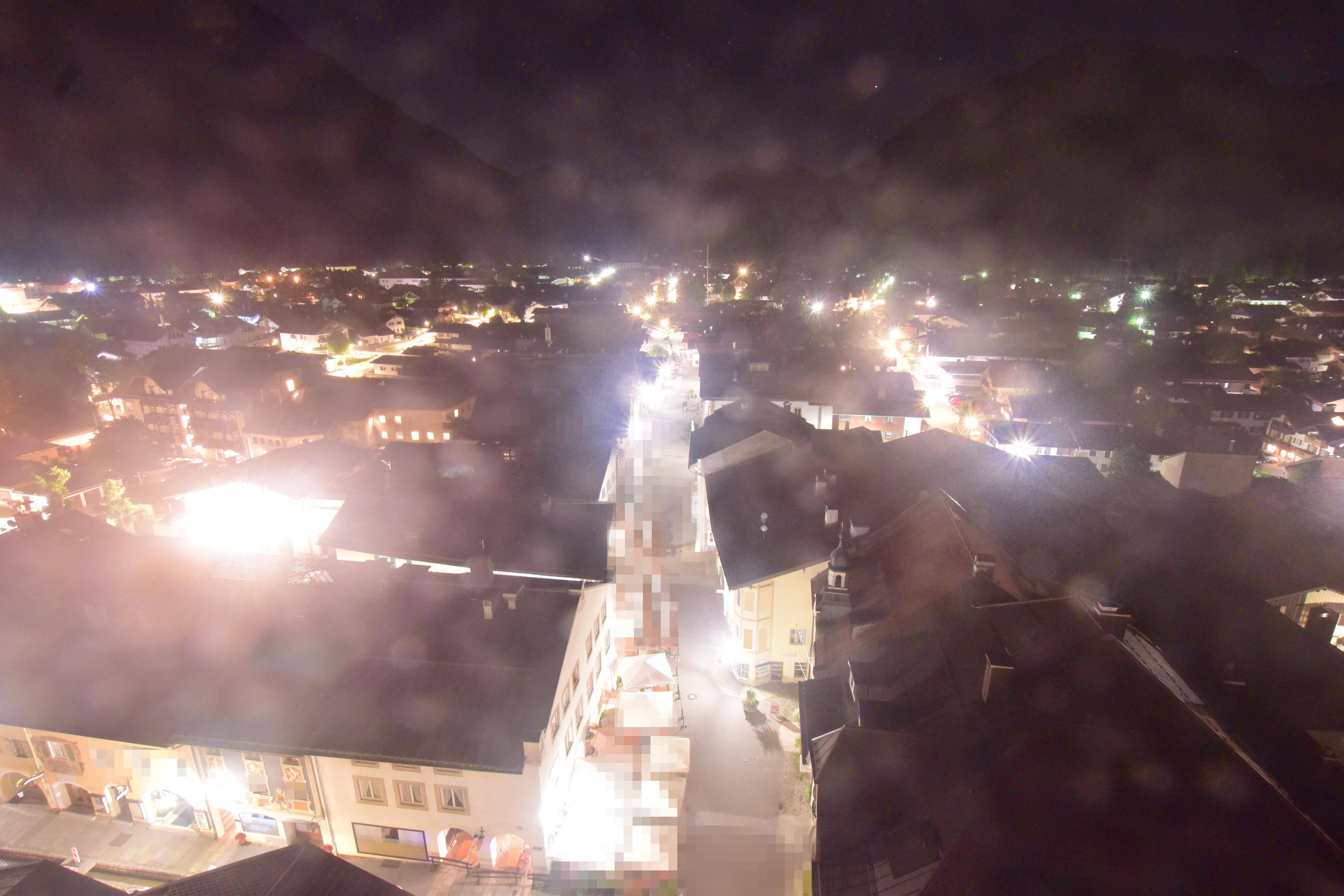 Archiv Foto Webcam Karwendel Mittenwald - Kirche