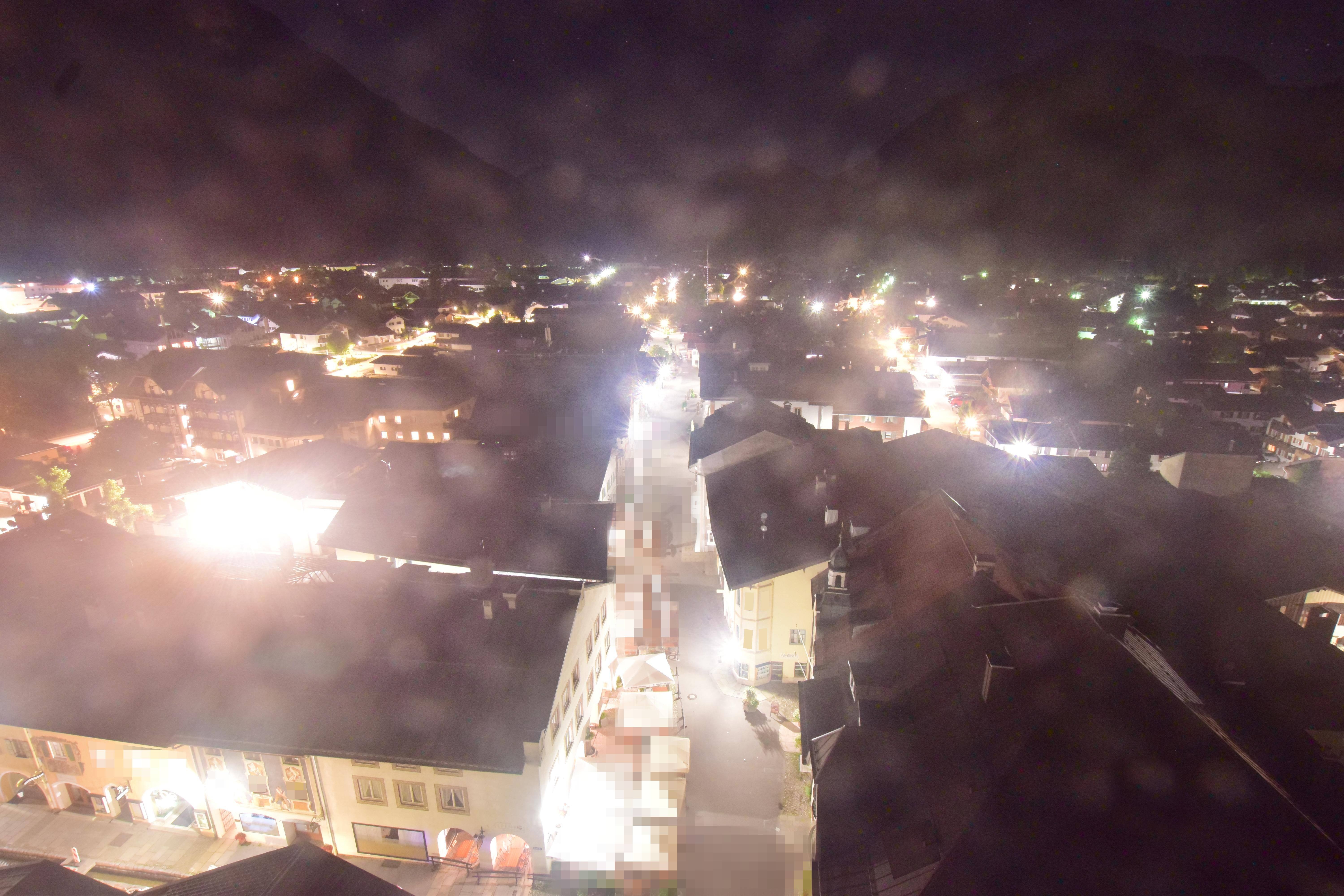 Archiv Foto Webcam Karwendel Mittenwald - Kirche