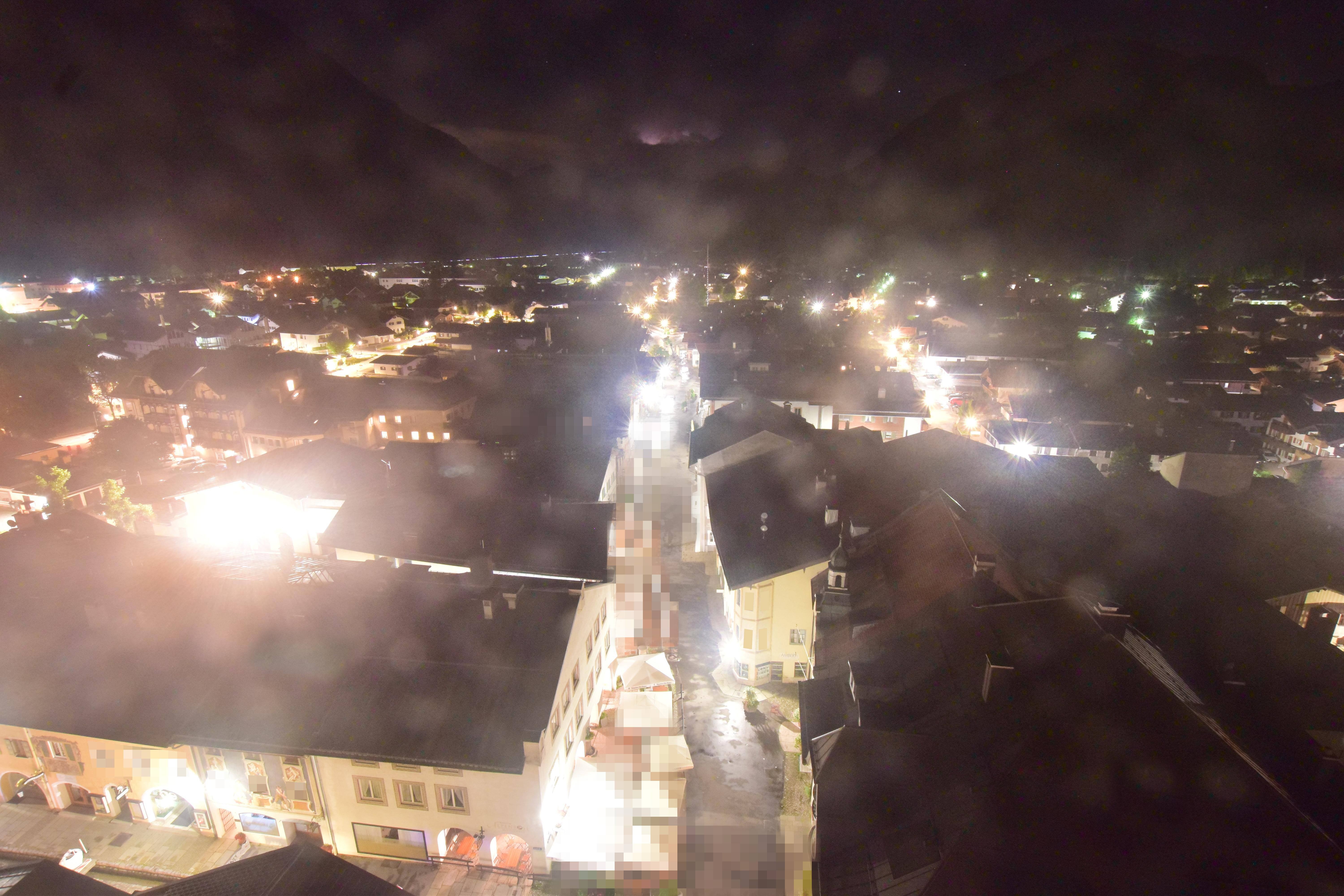 Archiv Foto Webcam Karwendel Mittenwald - Kirche