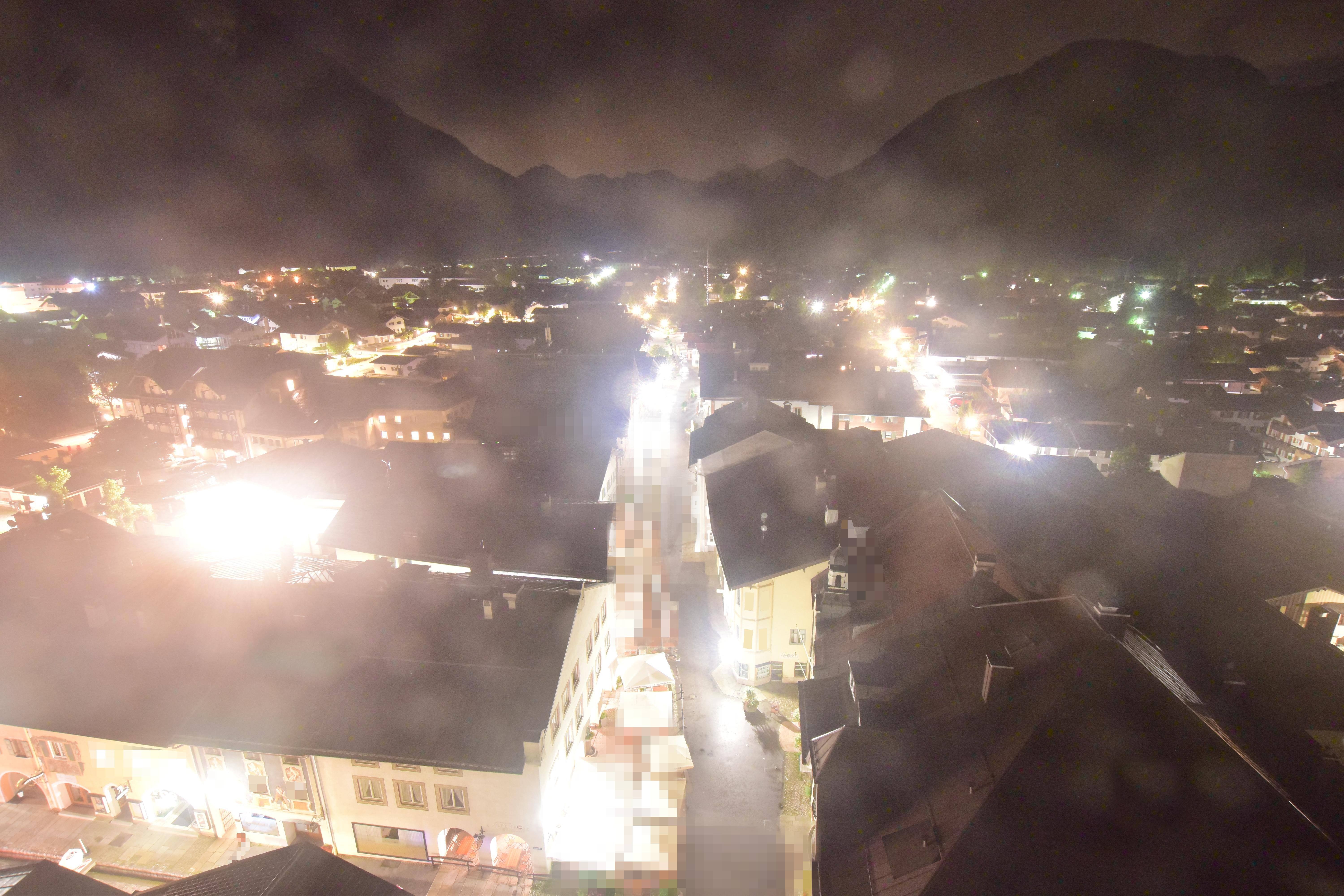 Archiv Foto Webcam Karwendel Mittenwald - Kirche