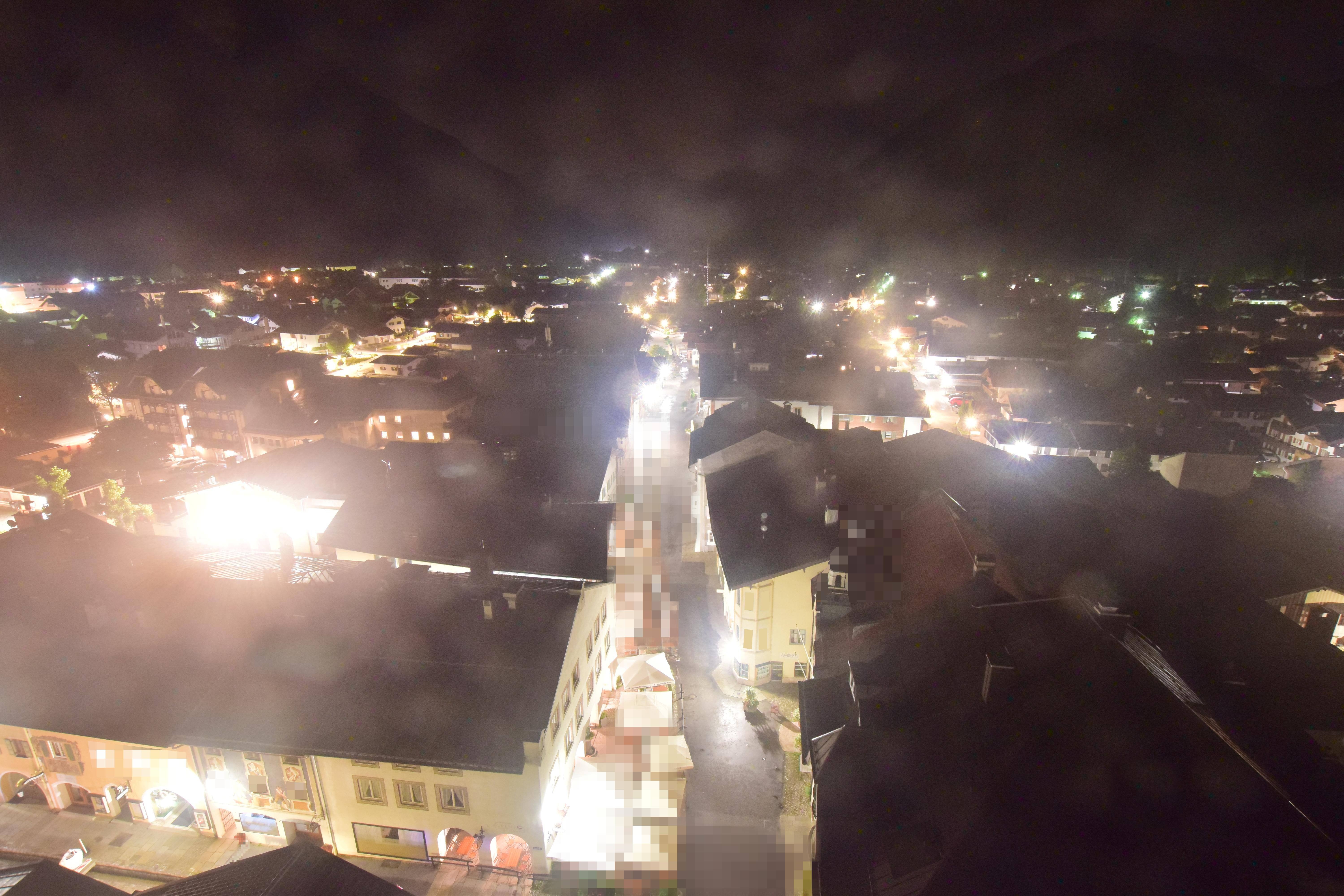 Archiv Foto Webcam Karwendel Mittenwald - Kirche