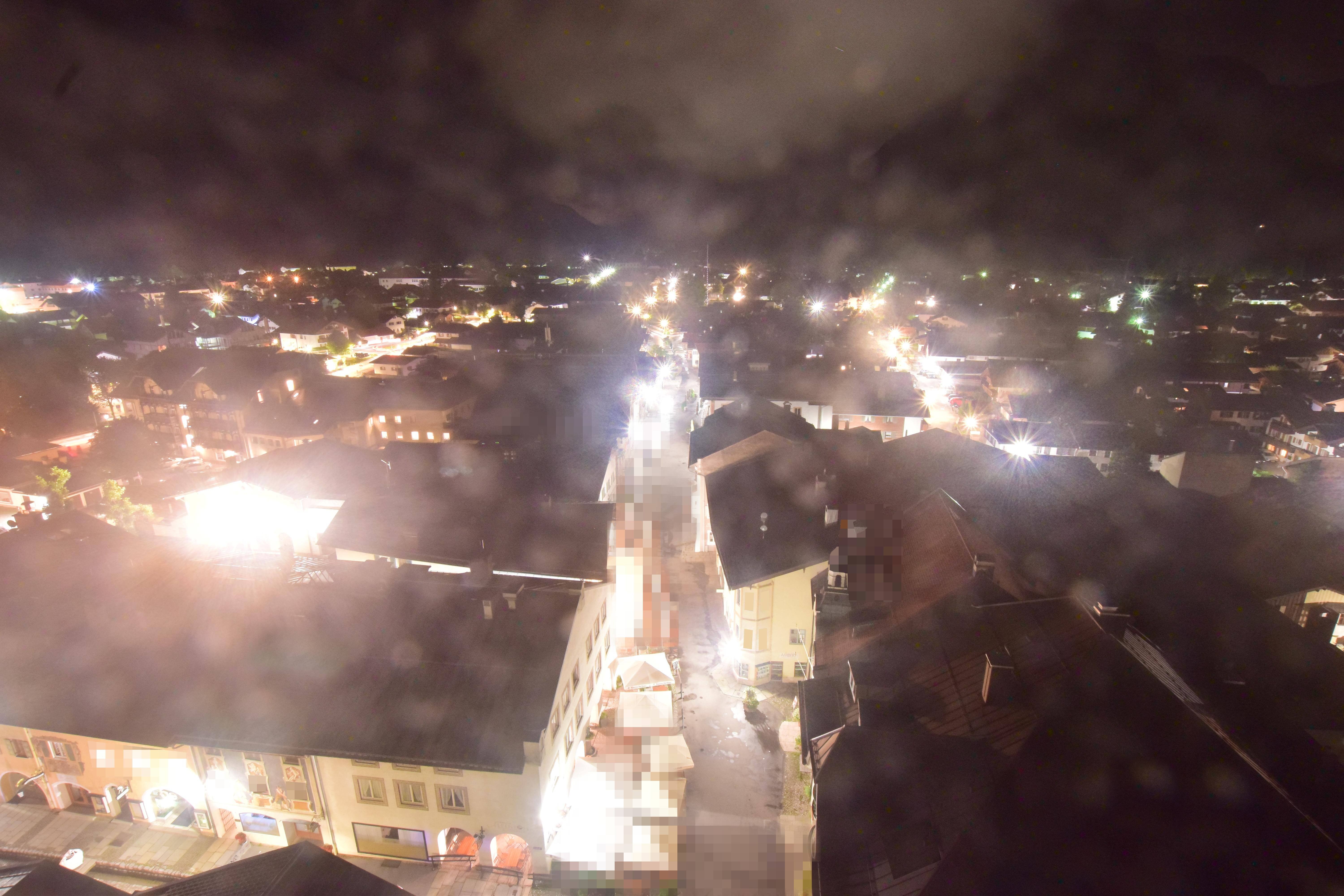 Archiv Foto Webcam Karwendel Mittenwald - Kirche