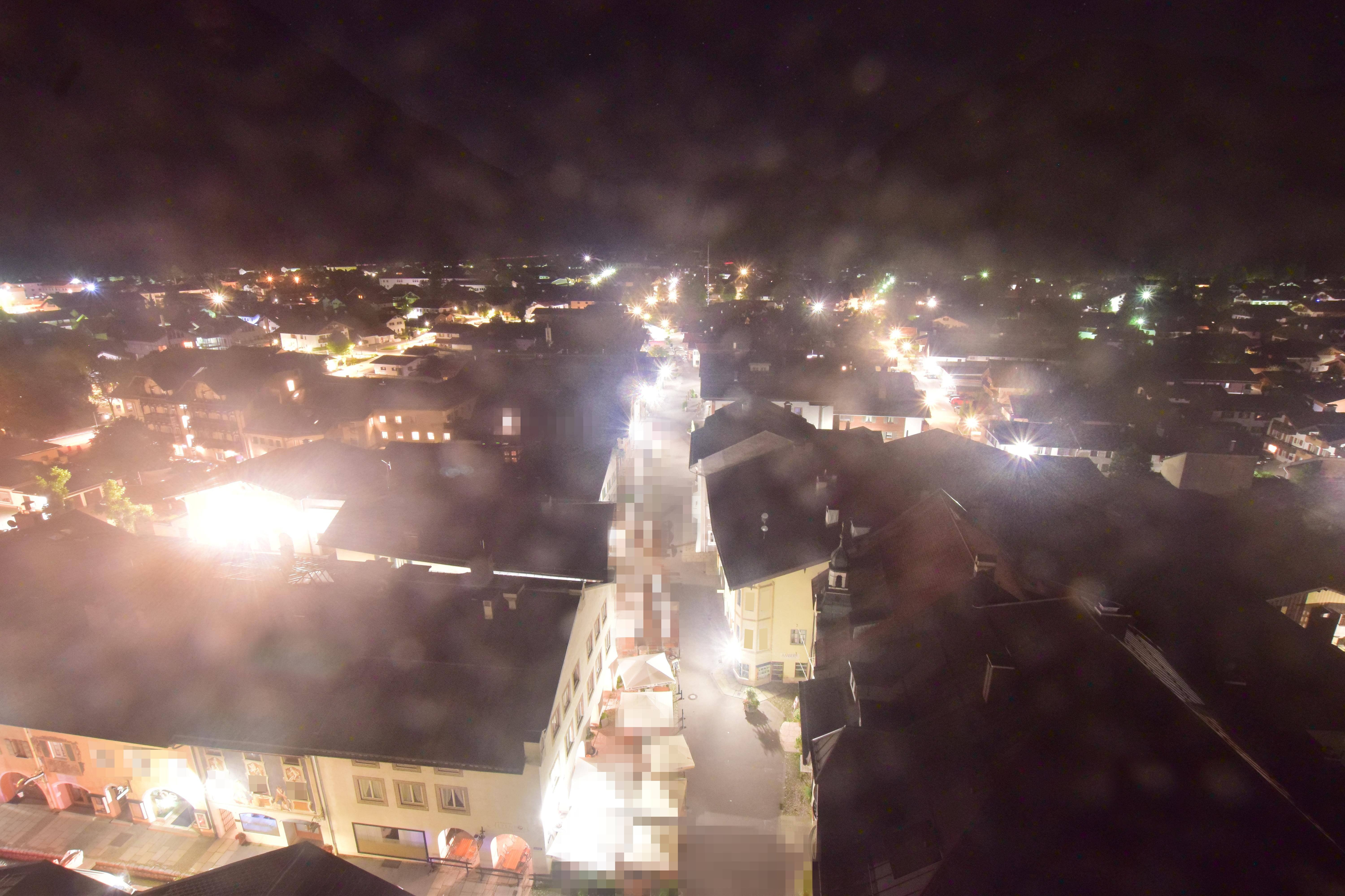Archiv Foto Webcam Karwendel Mittenwald - Kirche