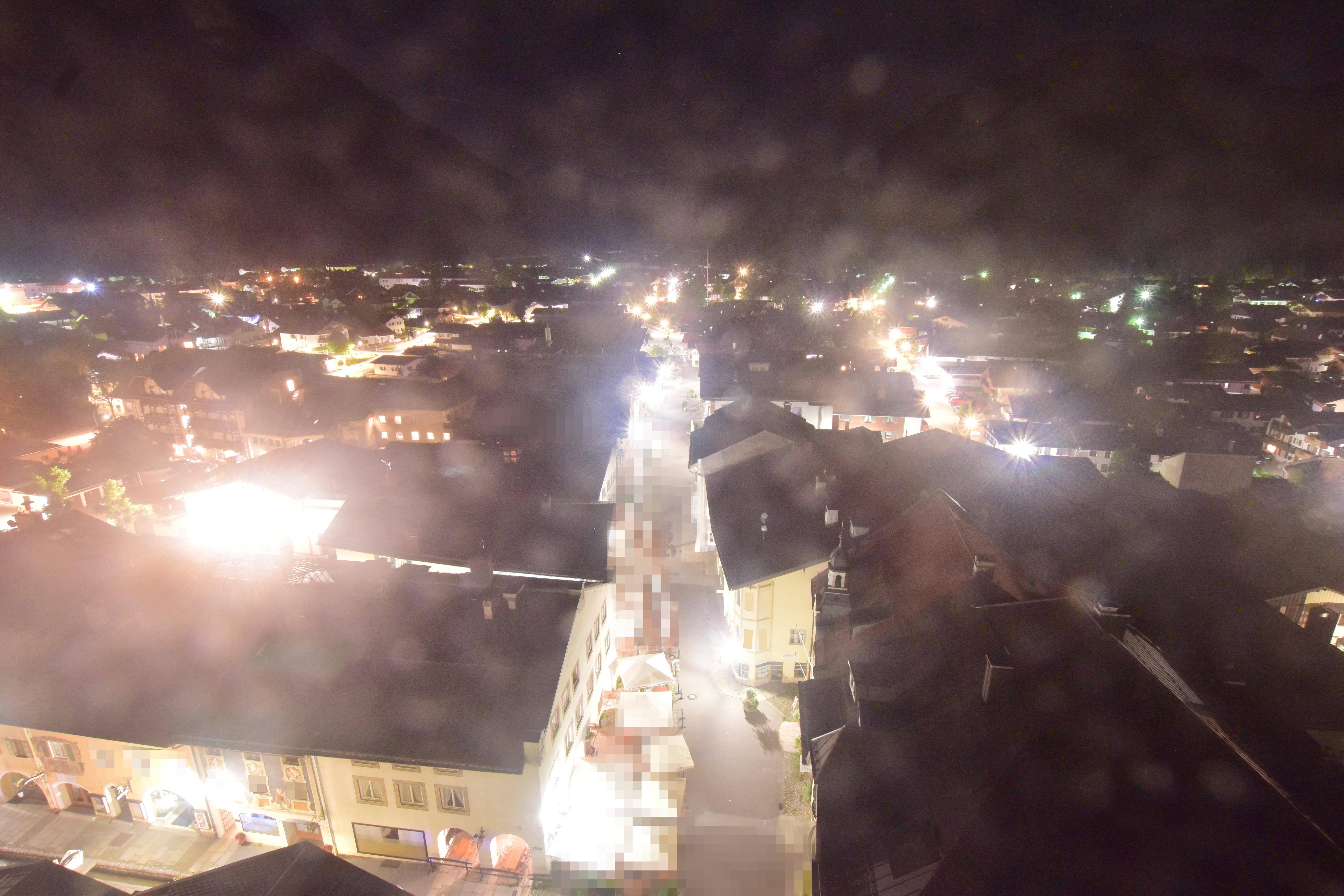 Archiv Foto Webcam Karwendel Mittenwald - Kirche