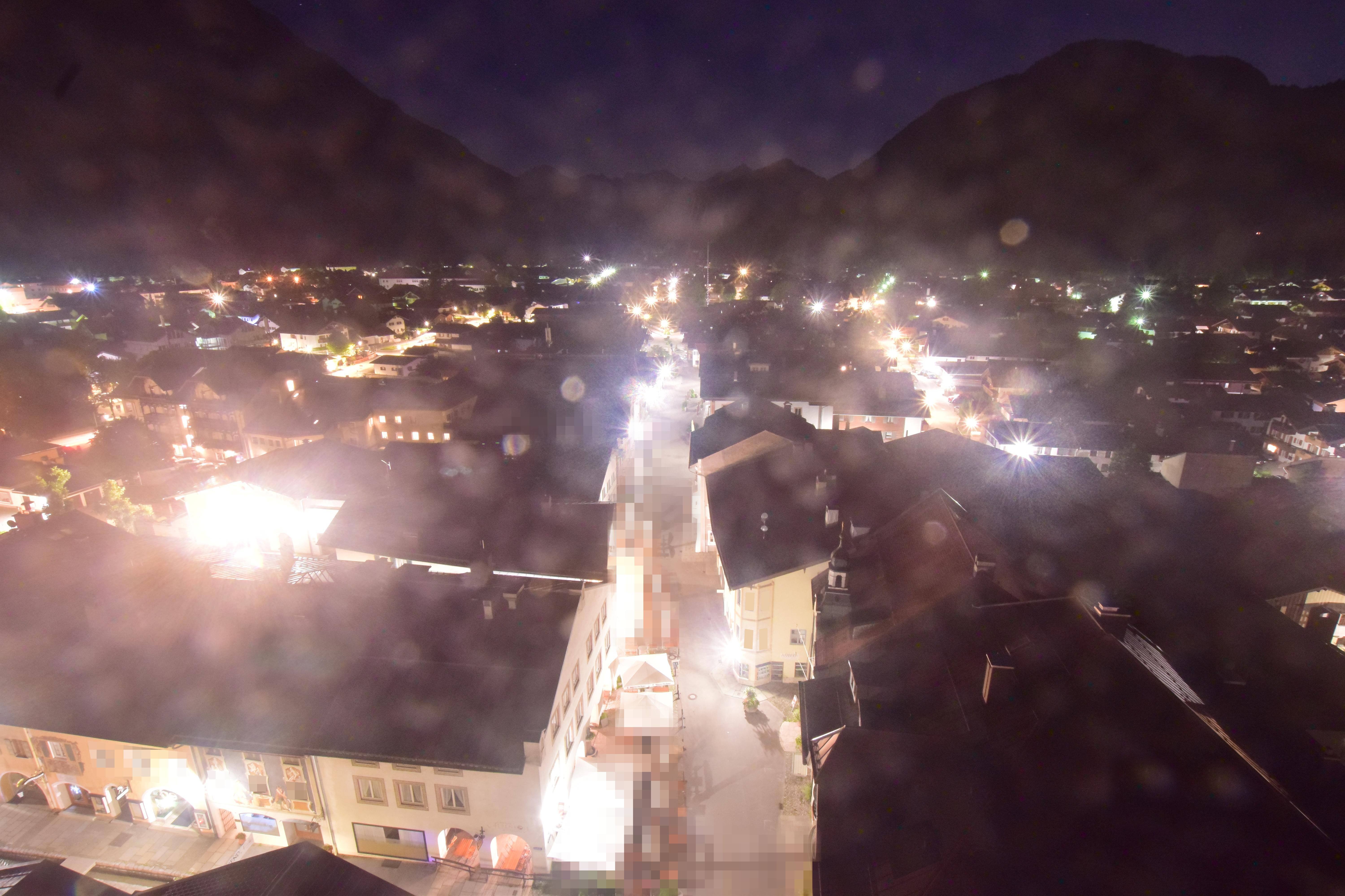 Archiv Foto Webcam Karwendel Mittenwald - Kirche
