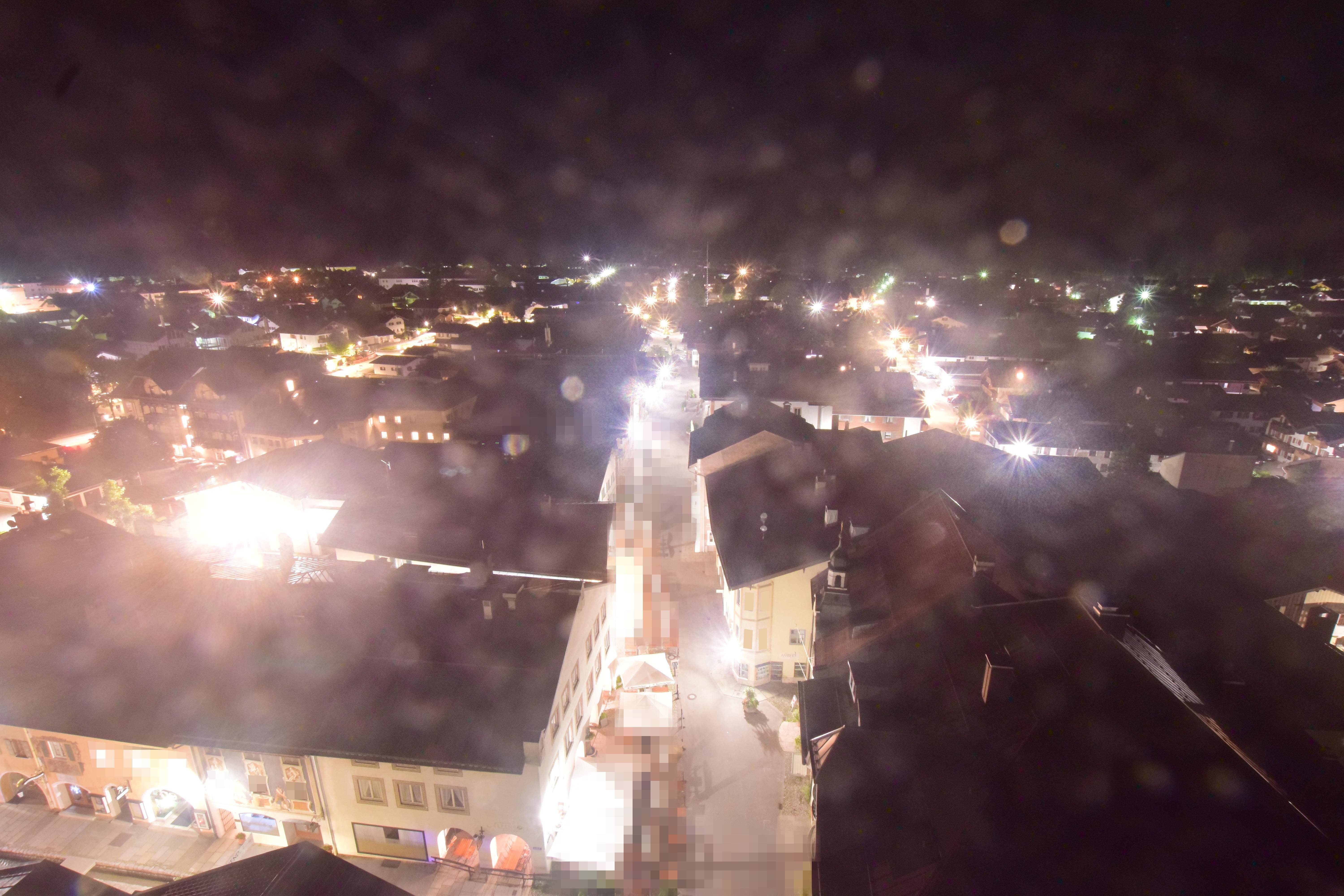 Archiv Foto Webcam Karwendel Mittenwald - Kirche