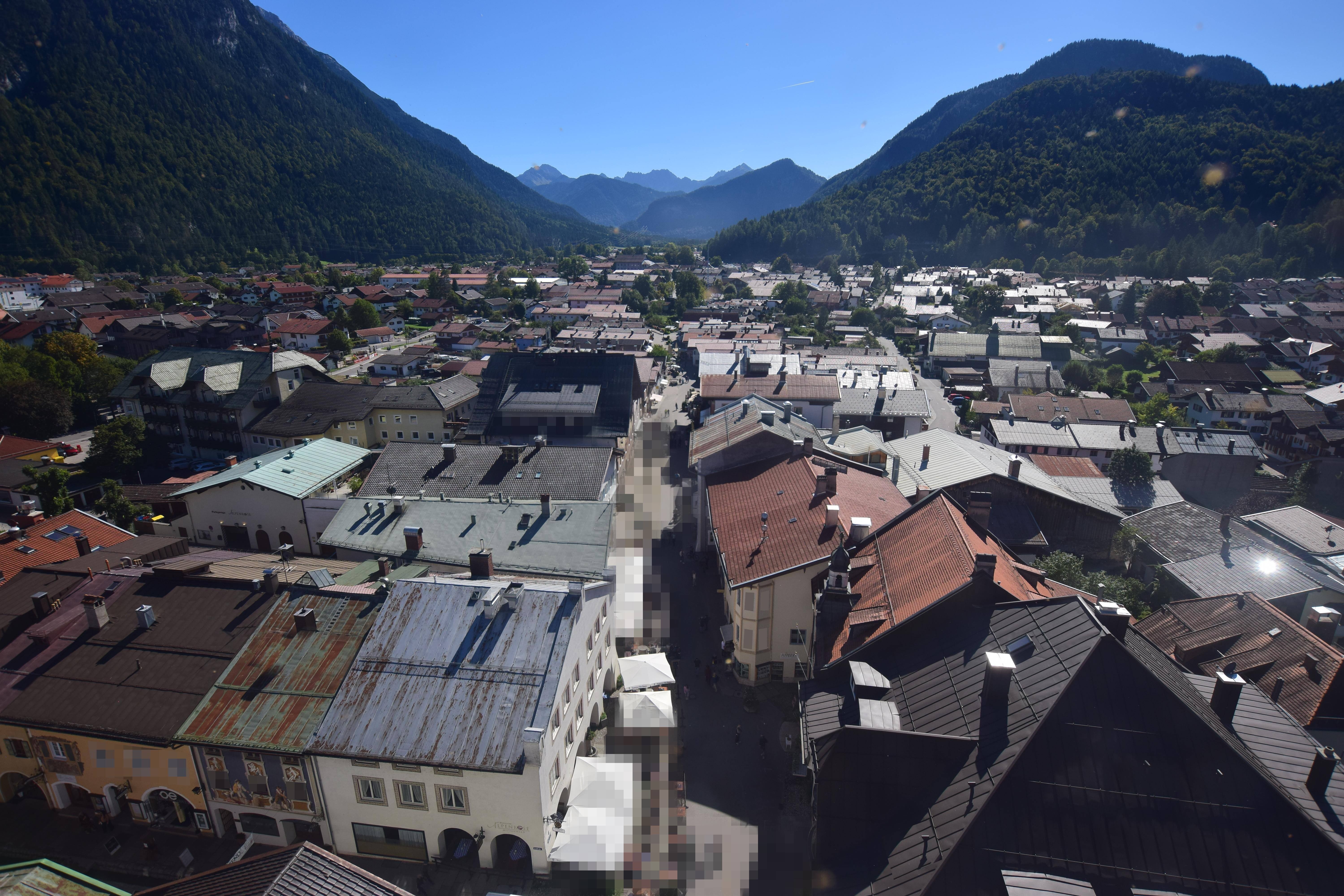 Archiv Foto Webcam Karwendel Mittenwald - Kirche