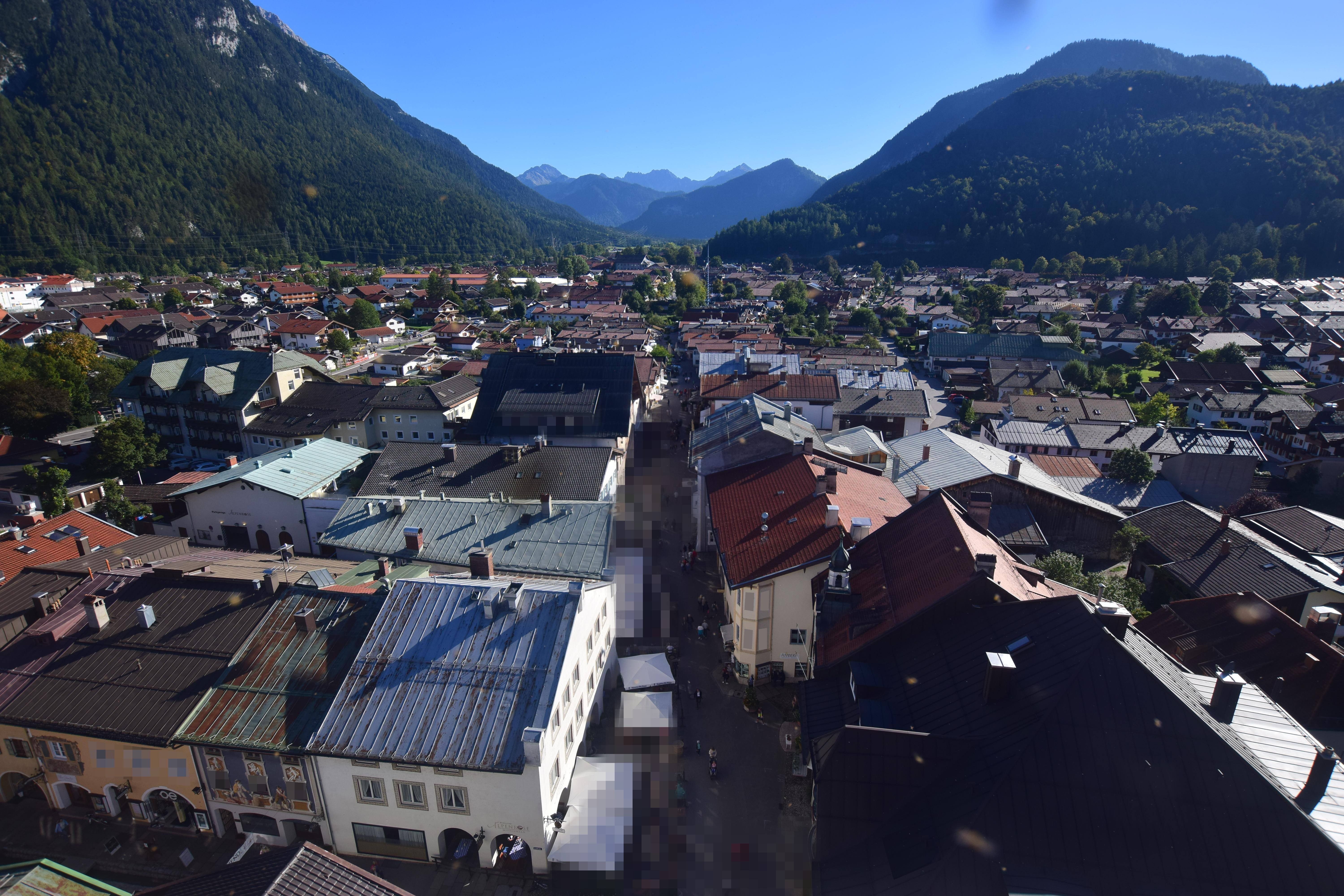 Archiv Foto Webcam Karwendel Mittenwald - Kirche