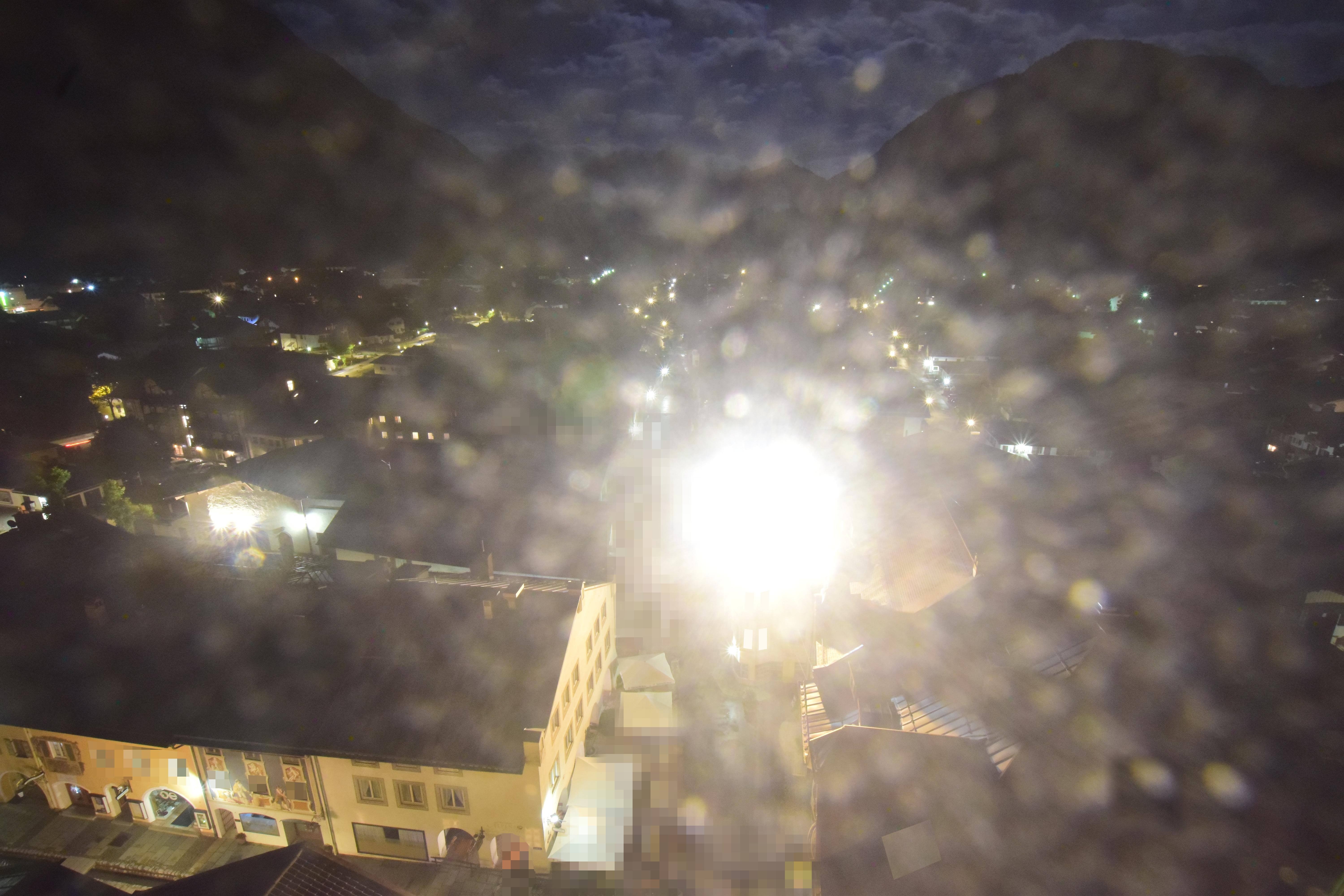 Archiv Foto Webcam Karwendel Mittenwald - Kirche