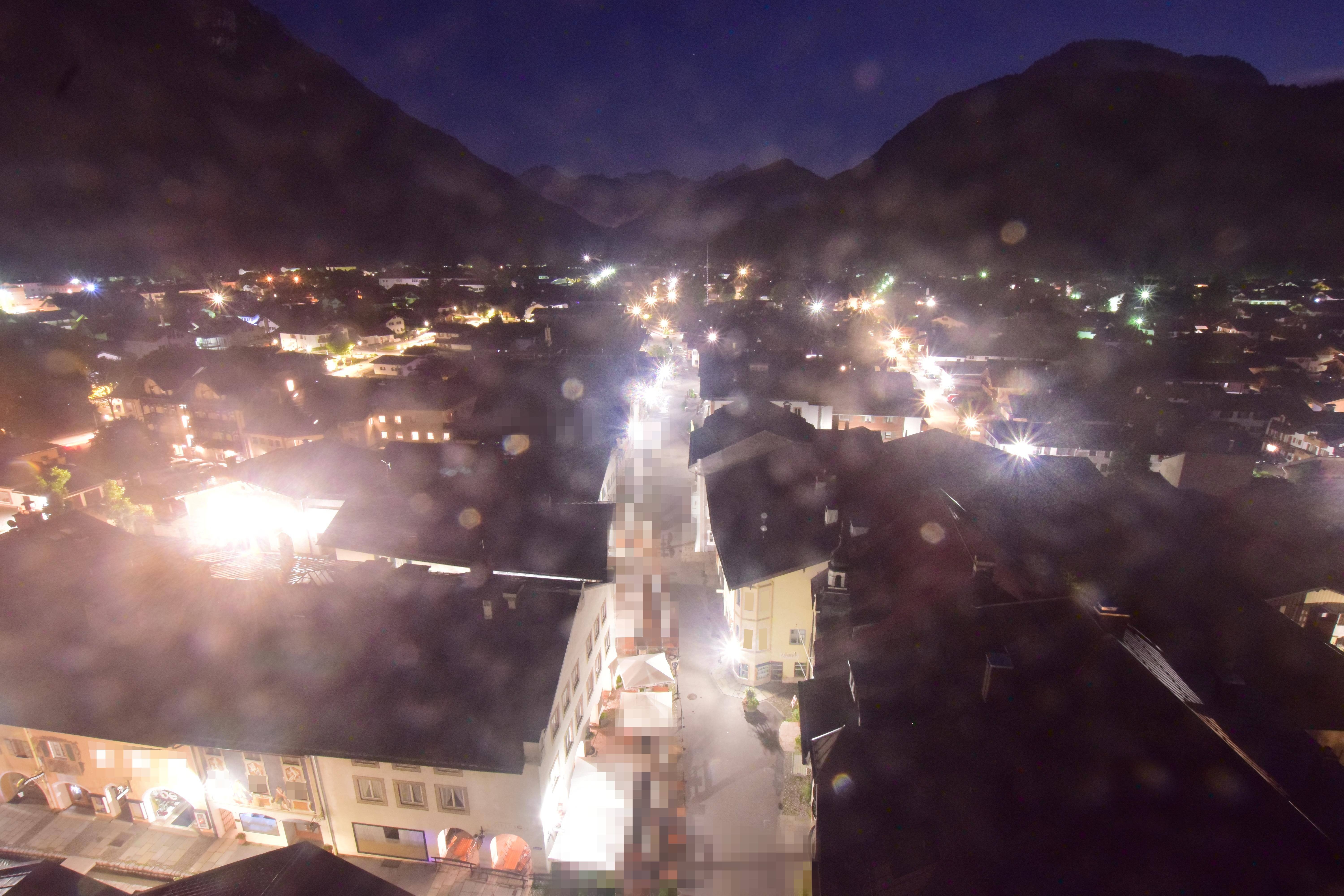 Archiv Foto Webcam Karwendel Mittenwald - Kirche
