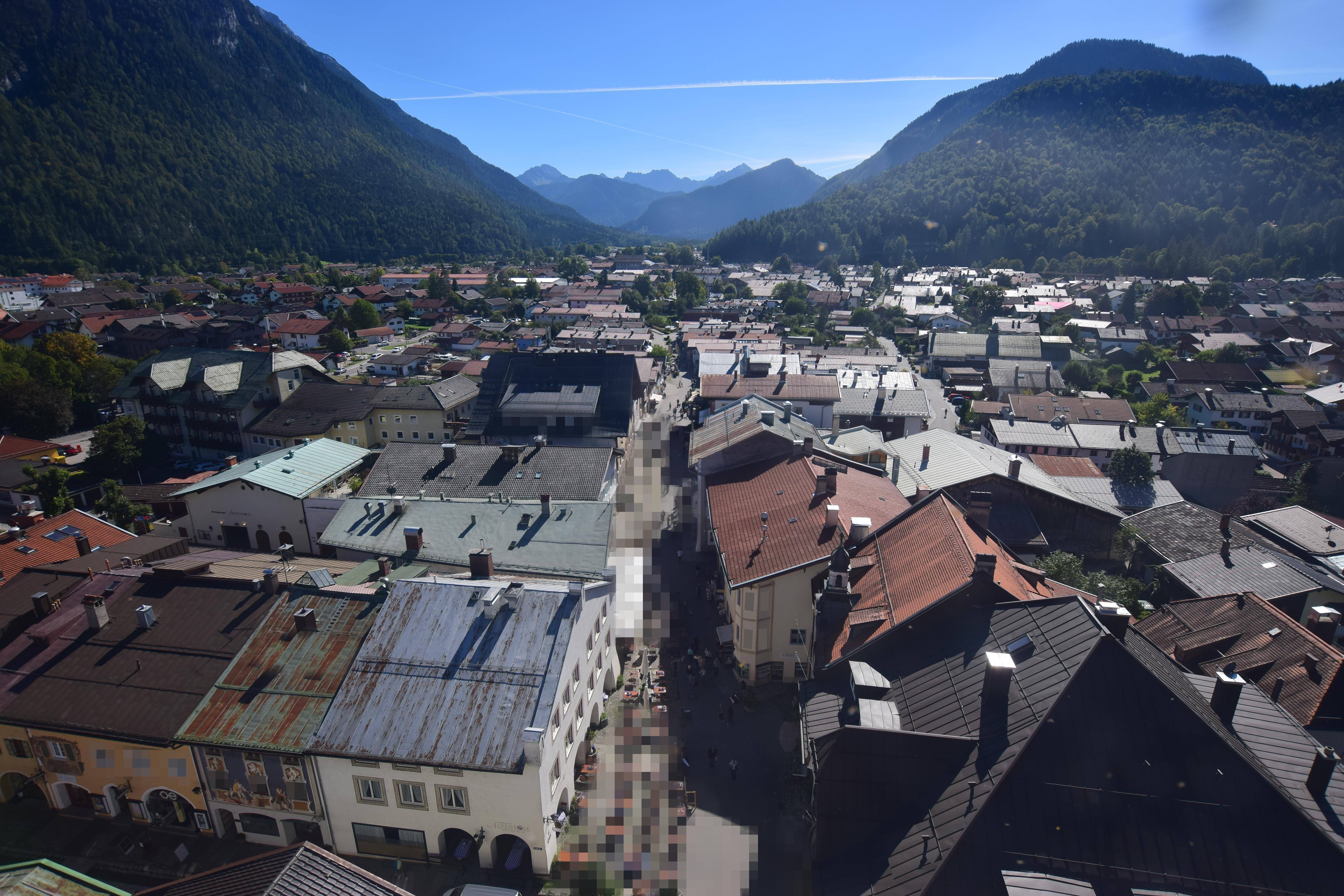 Archiv Foto Webcam Karwendel Mittenwald - Kirche