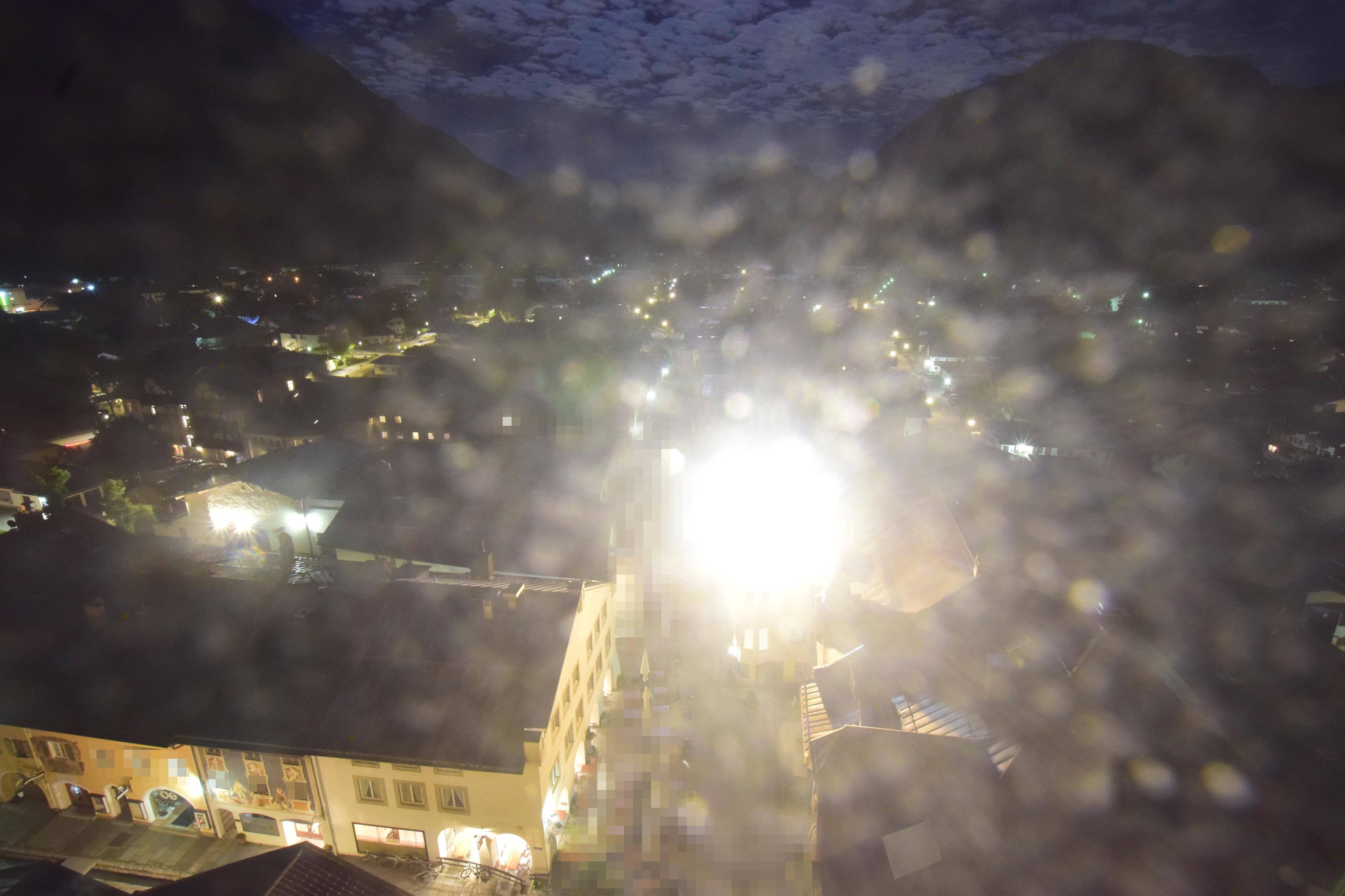Archived image Webcam Karwendel Mittenwald - Church