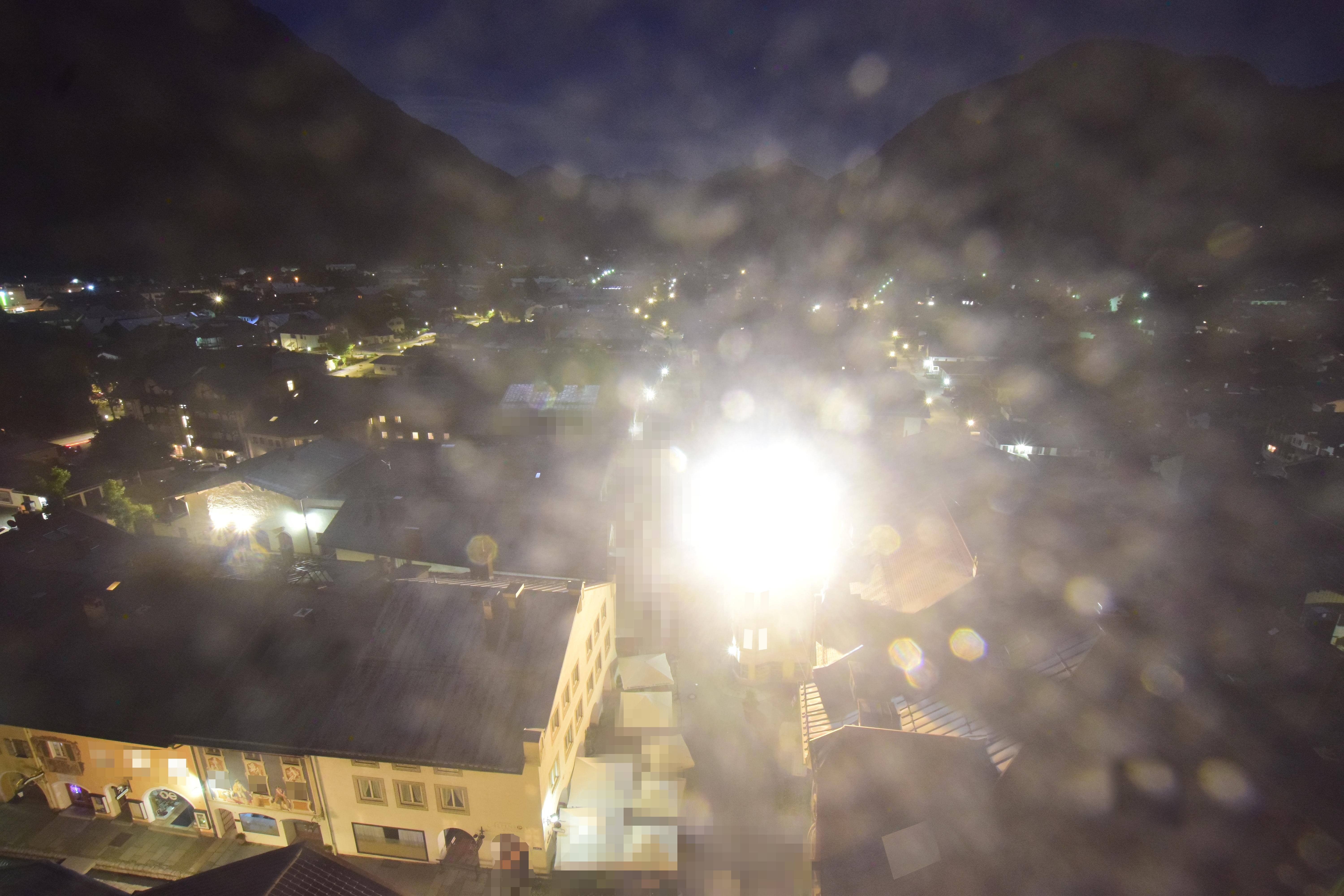 Archiv Foto Webcam Karwendel Mittenwald - Kirche