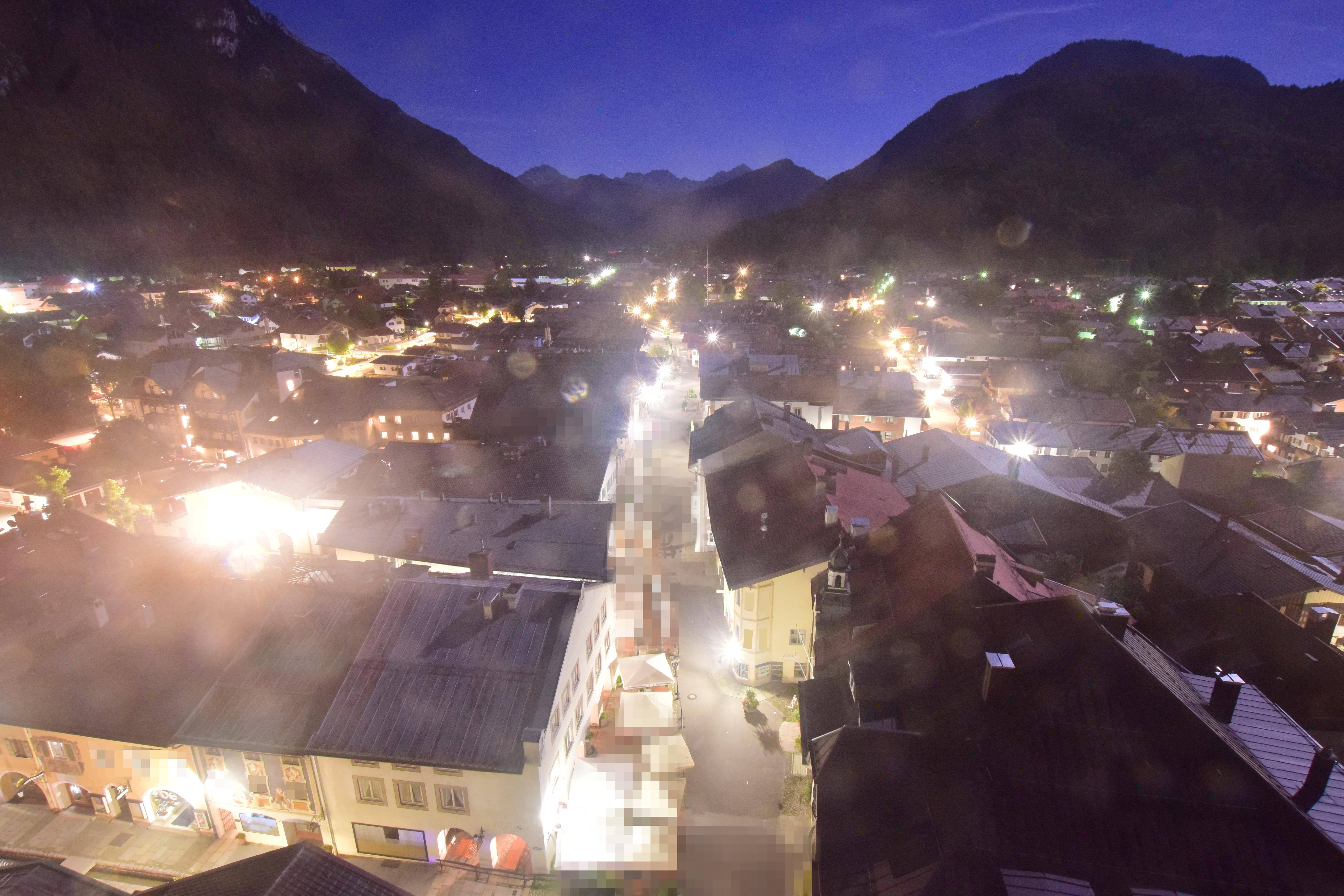 Archiv Foto Webcam Karwendel Mittenwald - Kirche