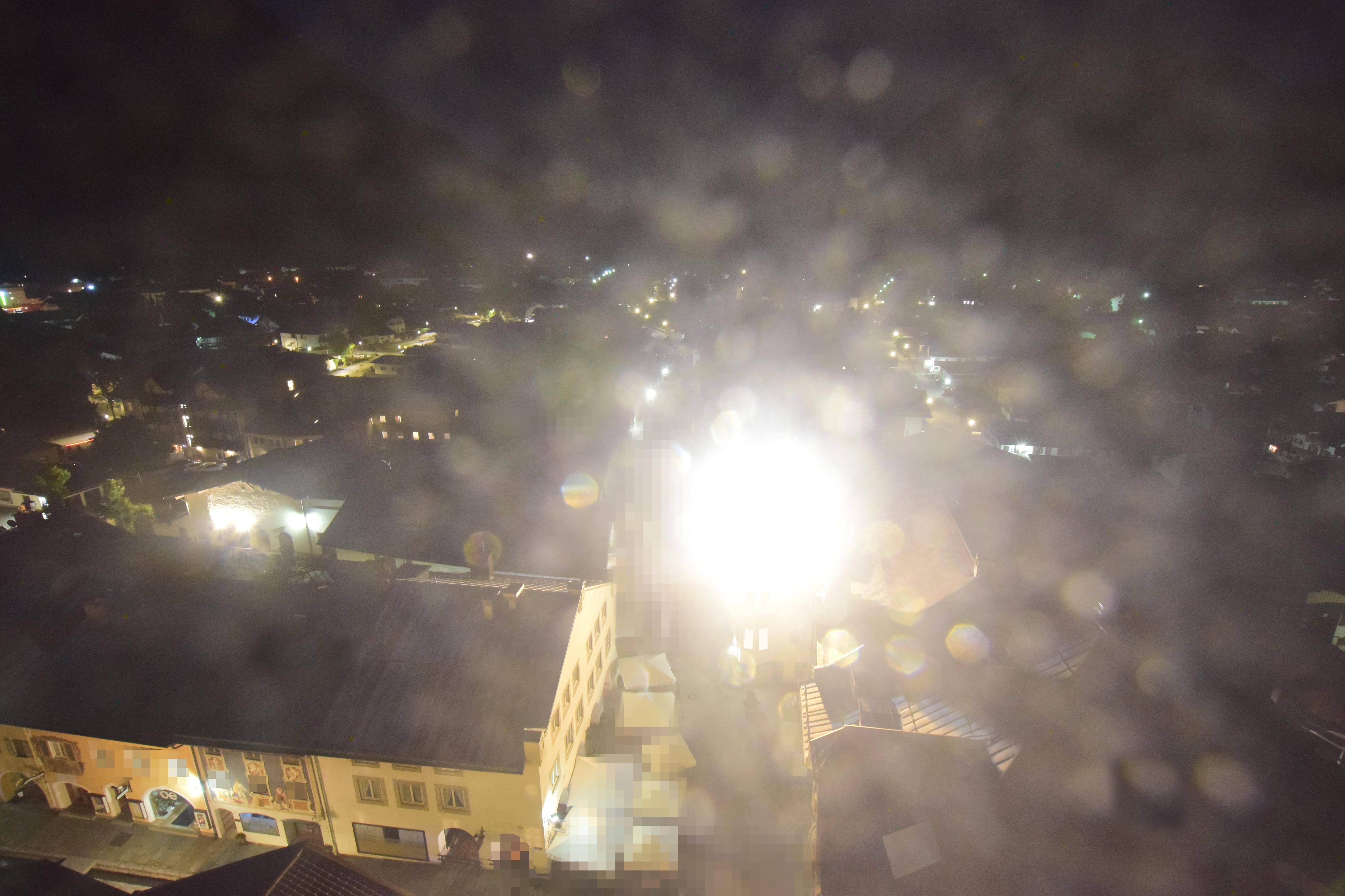 Archiv Foto Webcam Karwendel Mittenwald - Kirche