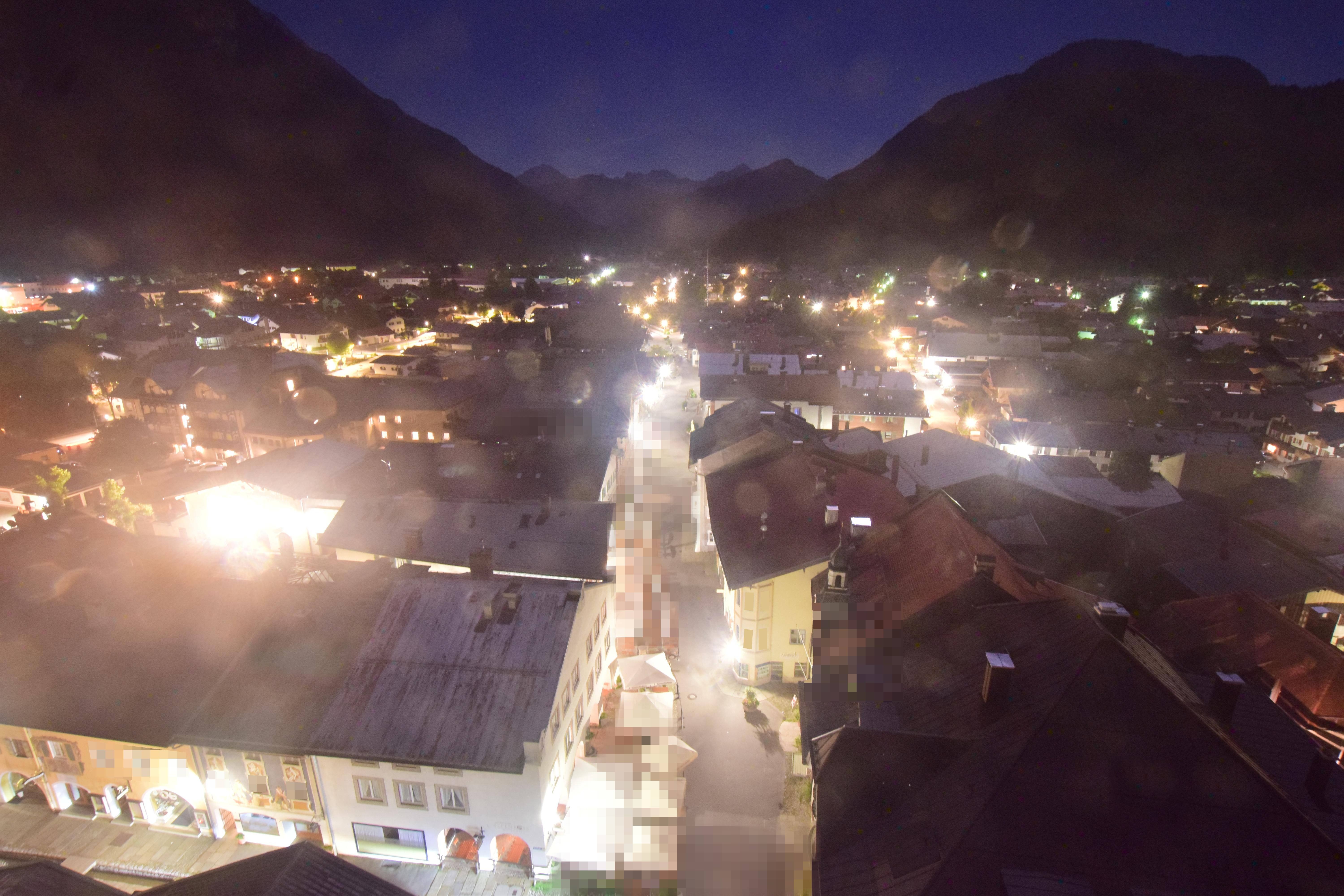 Archiv Foto Webcam Karwendel Mittenwald - Kirche