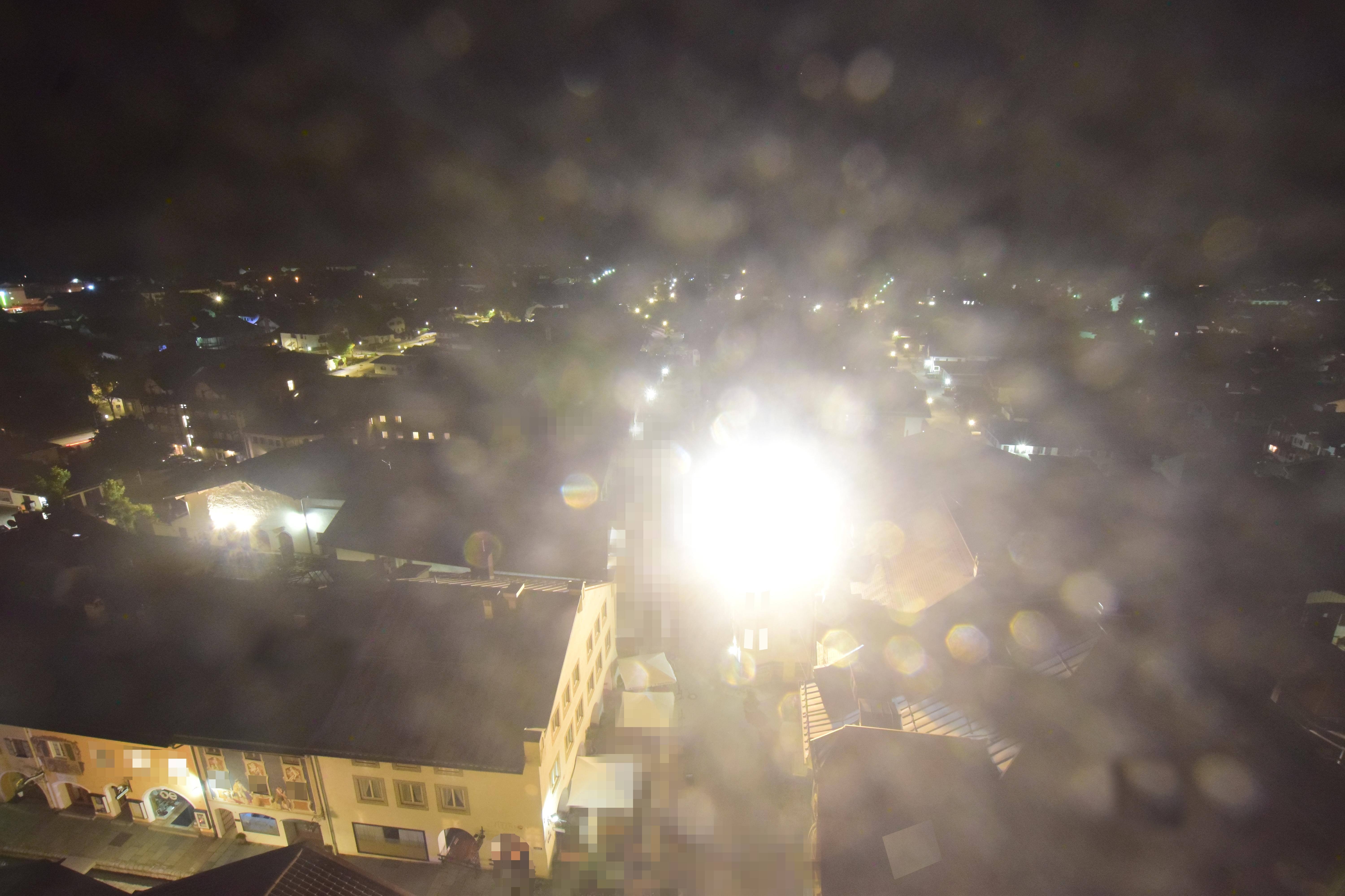 Archived image Webcam Karwendel Mittenwald - Church