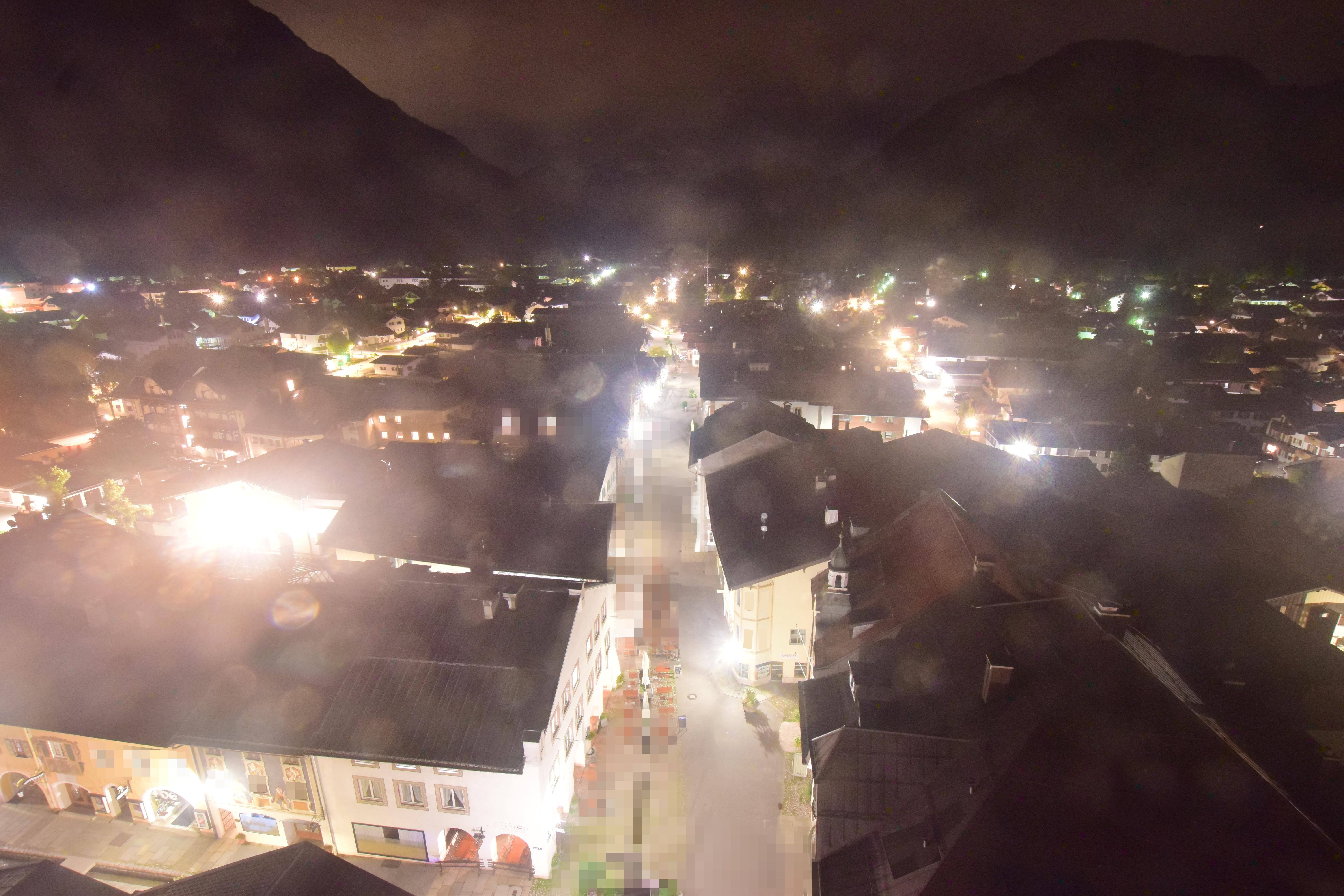 Archiv Foto Webcam Karwendel Mittenwald - Kirche