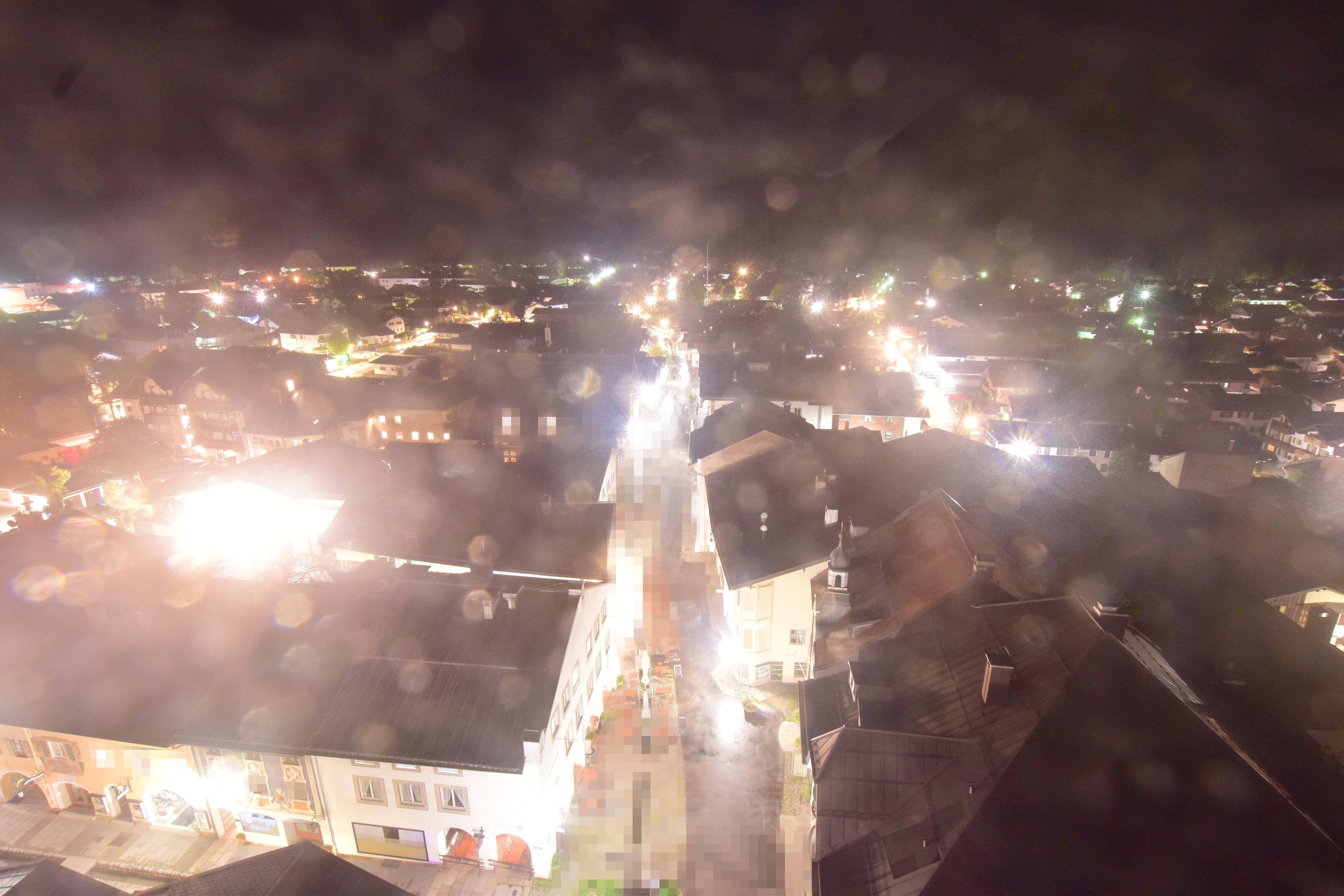 Archived image Webcam Karwendel Mittenwald - Church